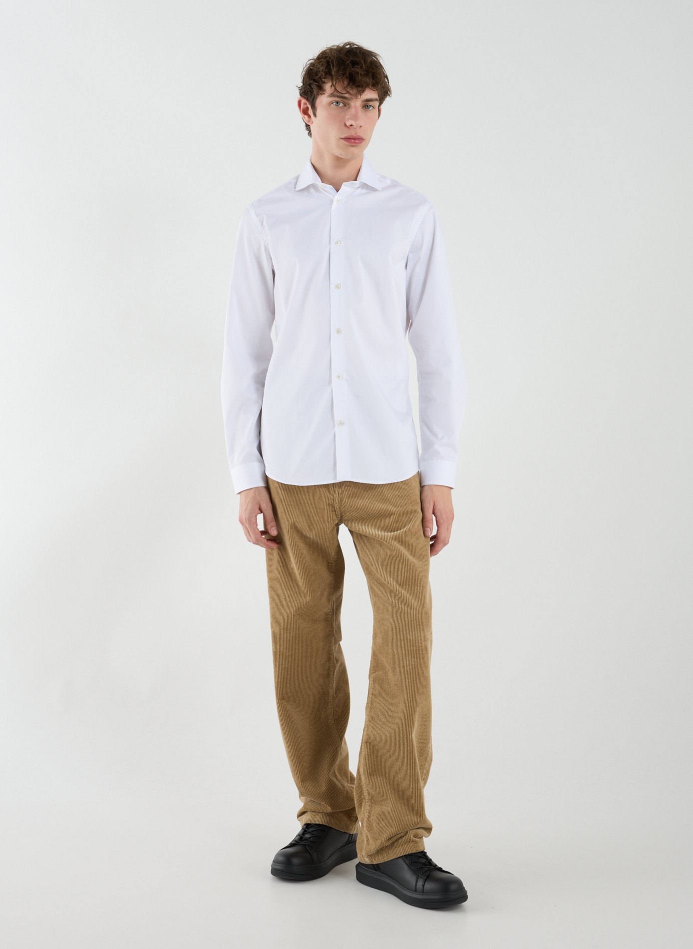 Cotton poplin shirt AU PRINTEMPS PARIS White