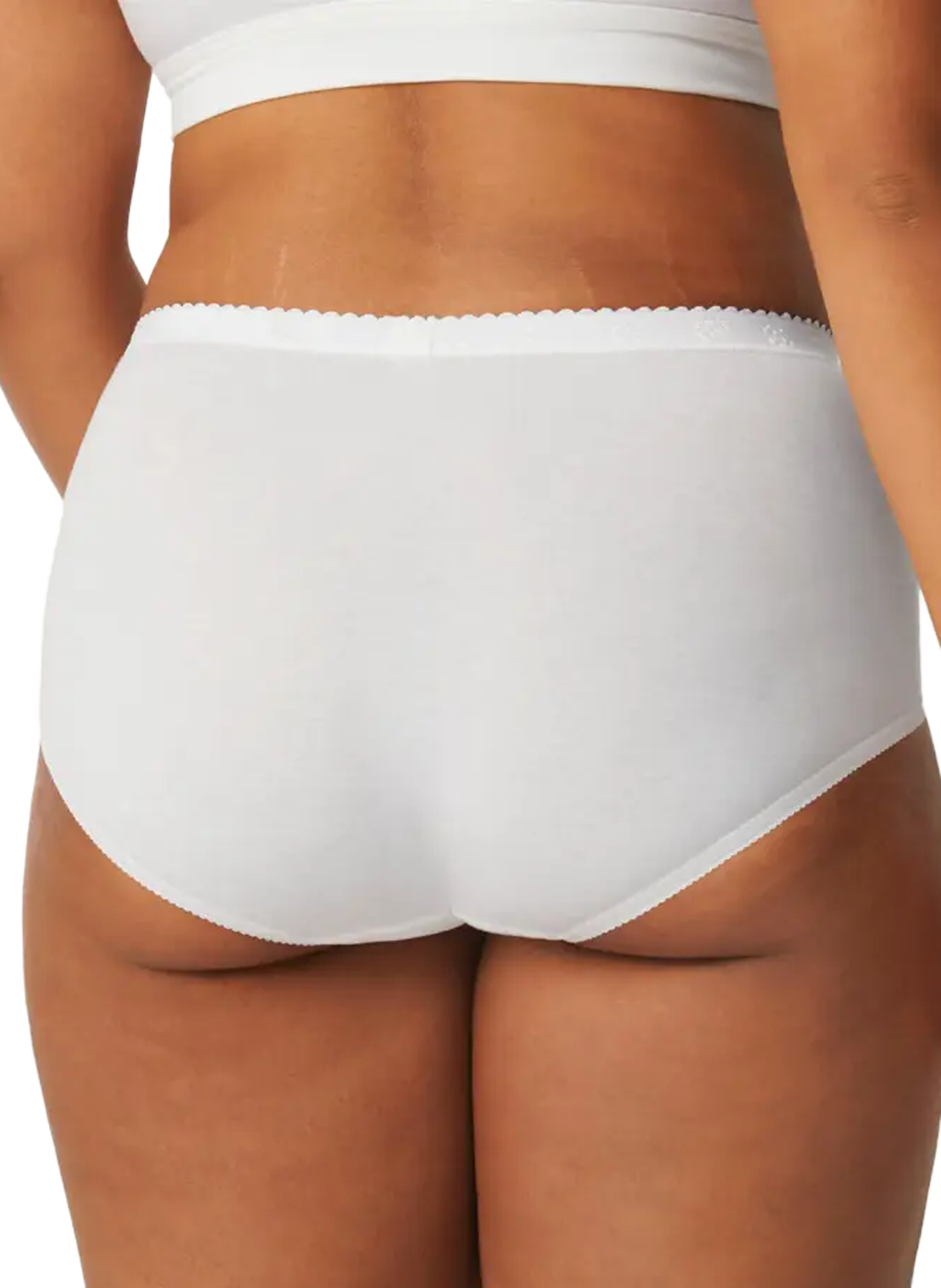 Set of 4 cotton blend panties SLOGGI Pink