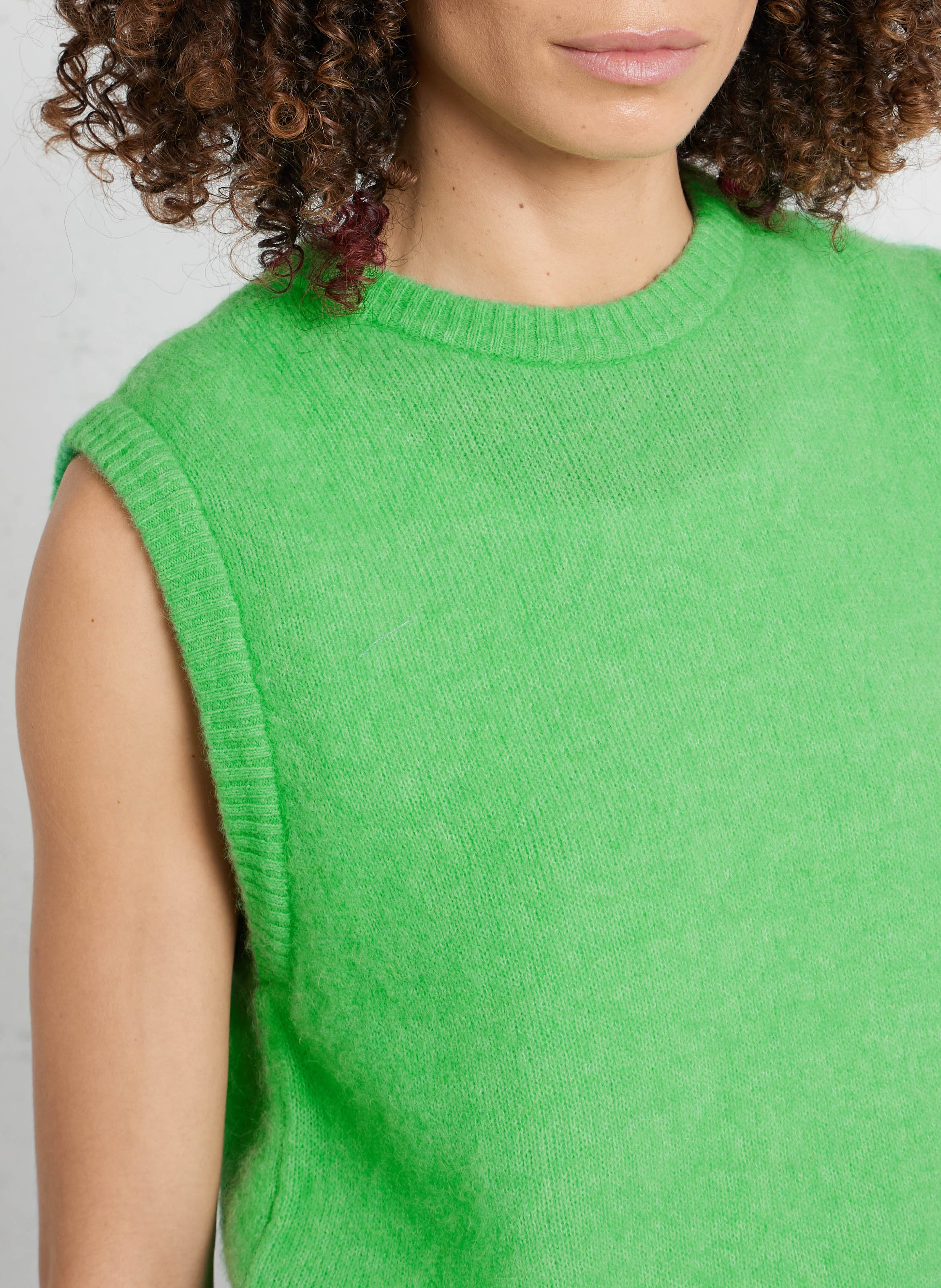 Pull oversize en maille vitow AMERICAN VINTAGE Vert