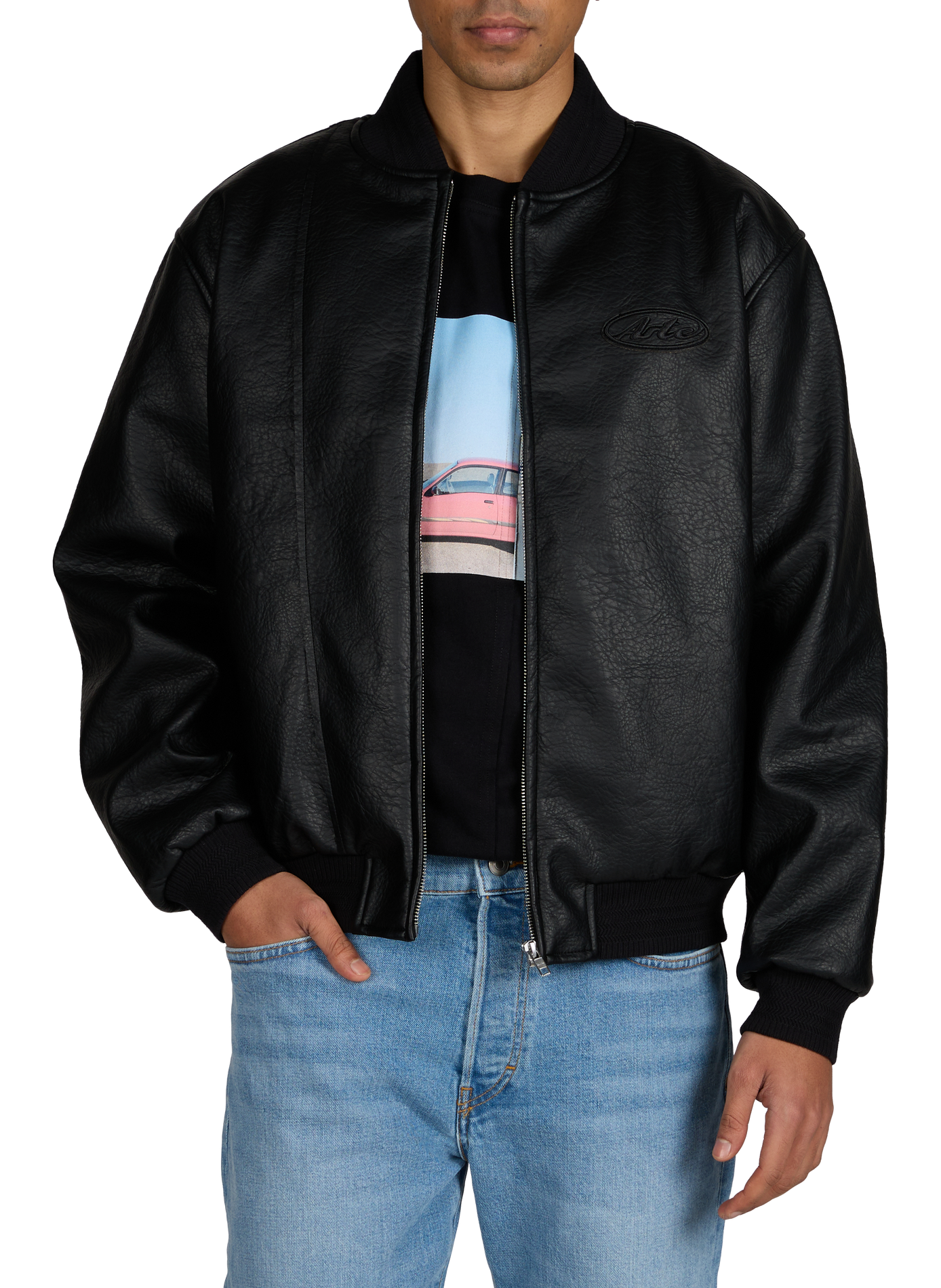 Loose embroidered jacket by the brand ARTE ANTWERP Black