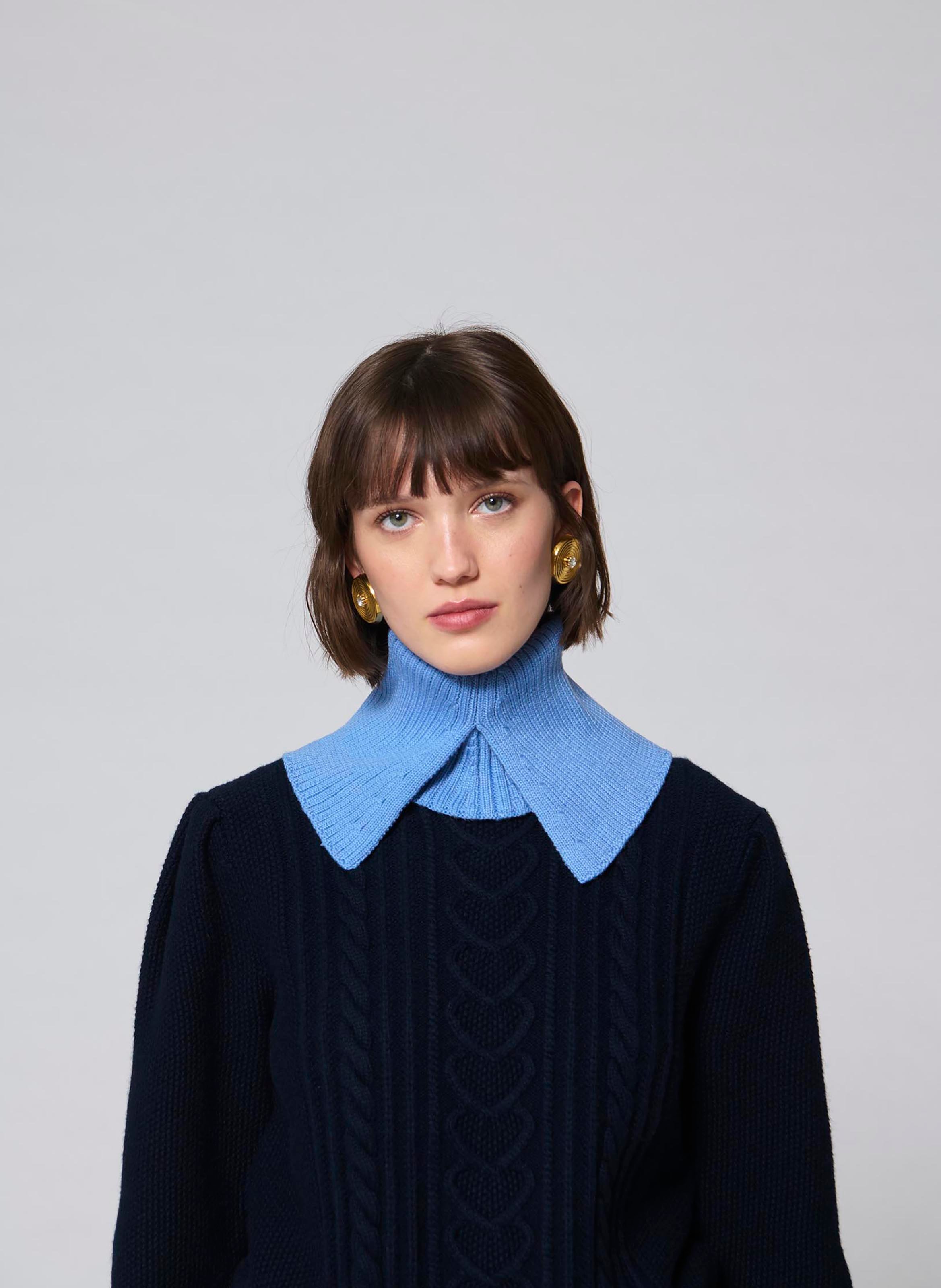 Col eclipse TARA JARMON Jaune