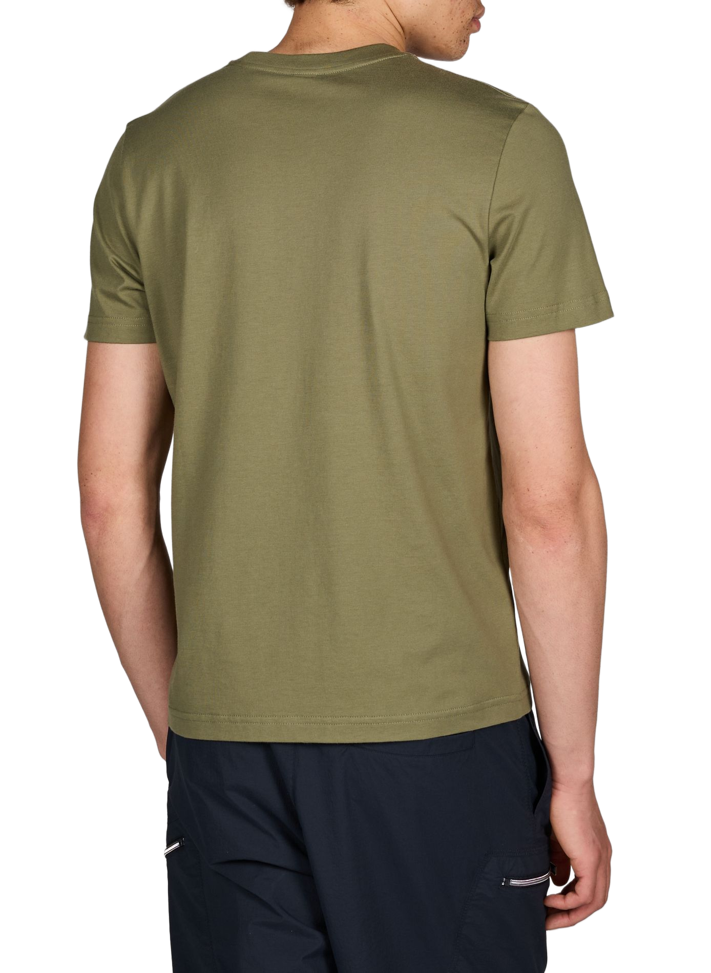 T-shirt en coton MOOSE KNUCKLES Kaki