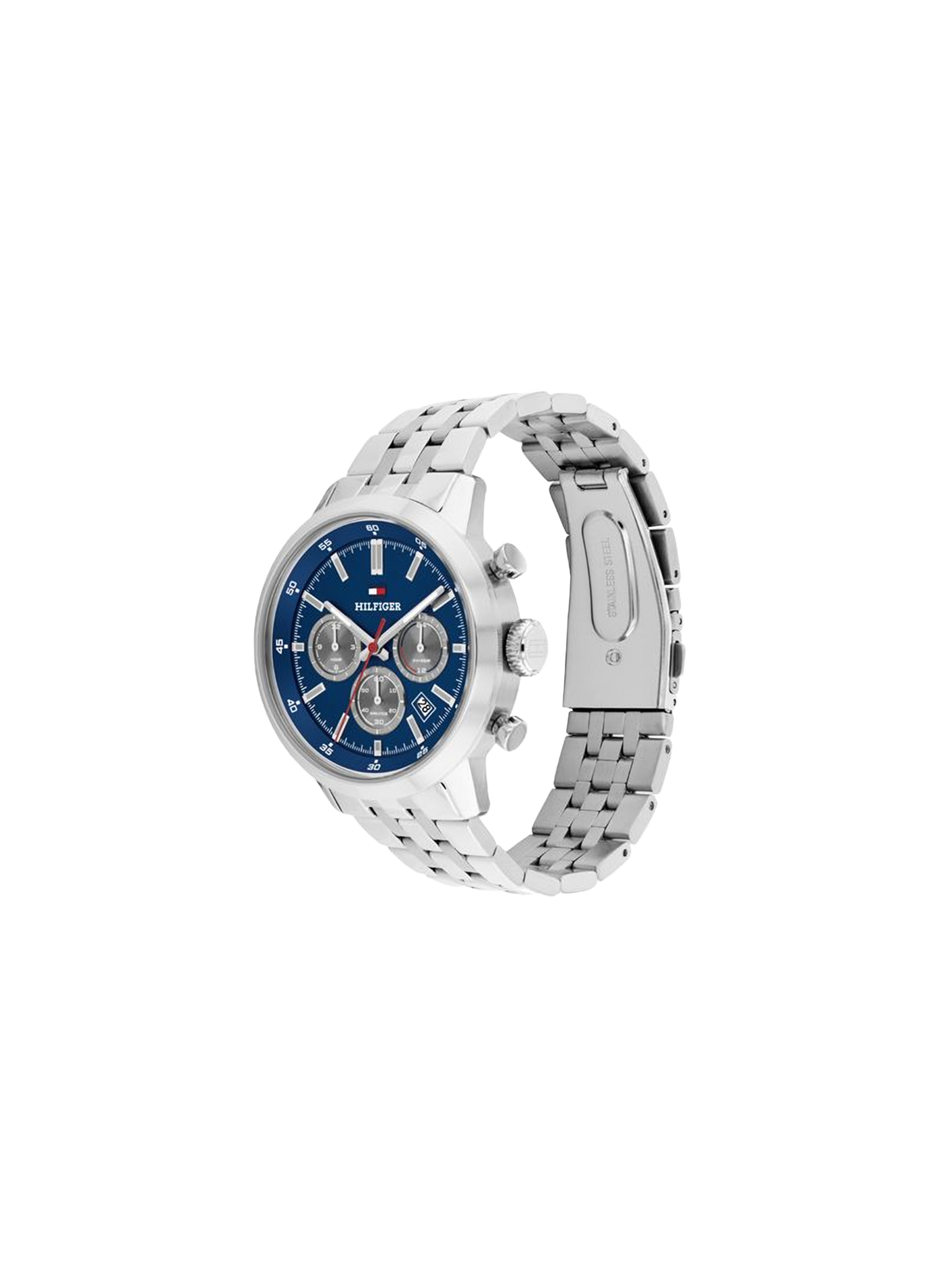 Montre Kent en acier inoxydable TOMMY HILFIGER MONTRES Argent