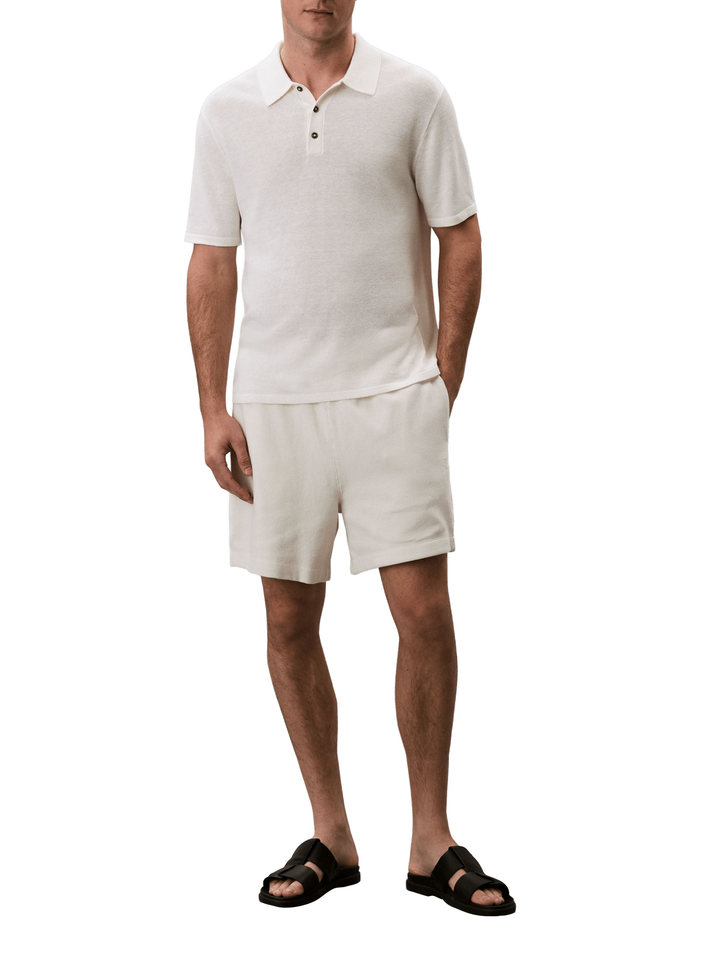 Short à taille élastique CALVIN KLEIN Beige