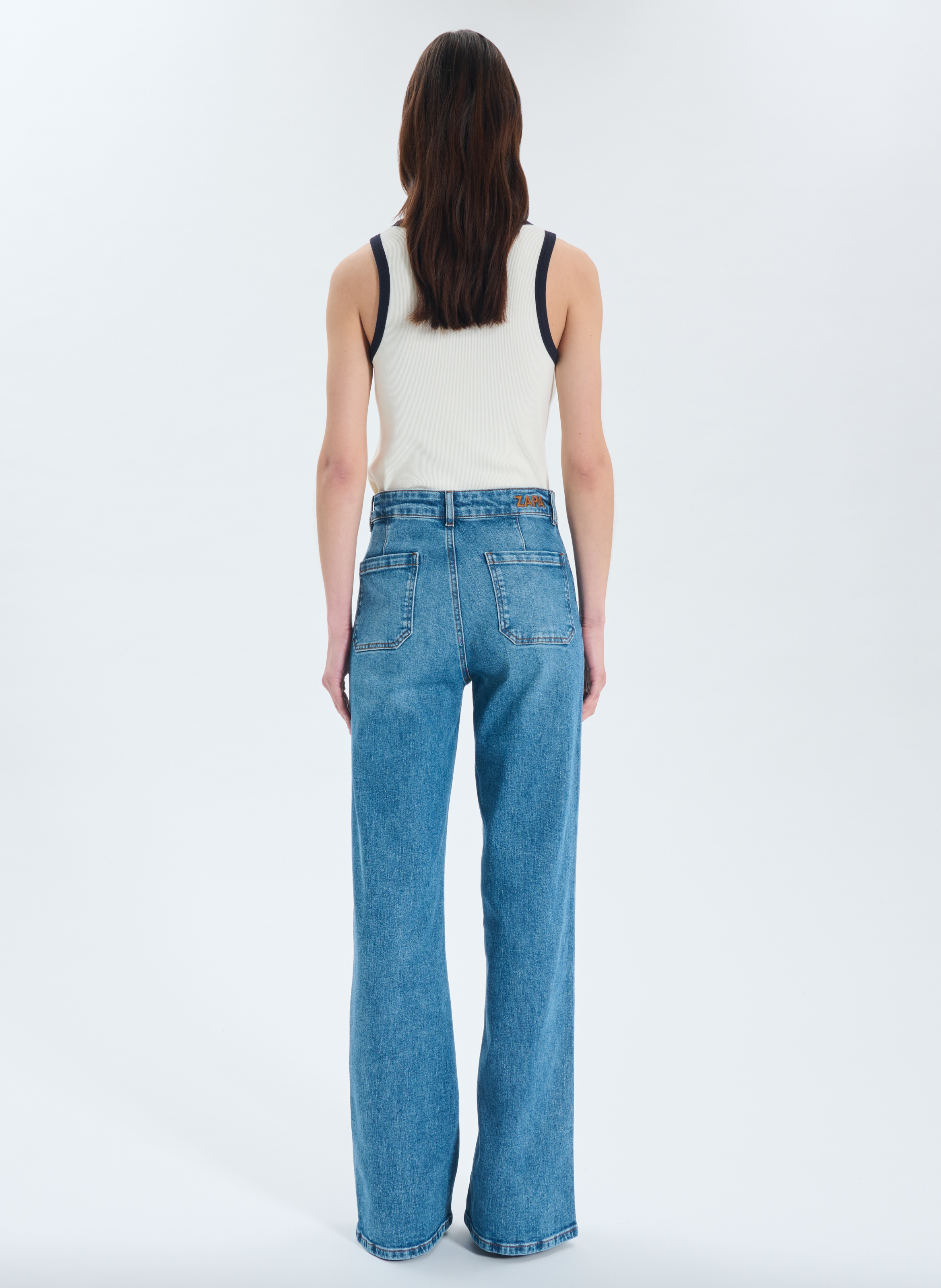 Jeans  pocket ZAPA Bleu