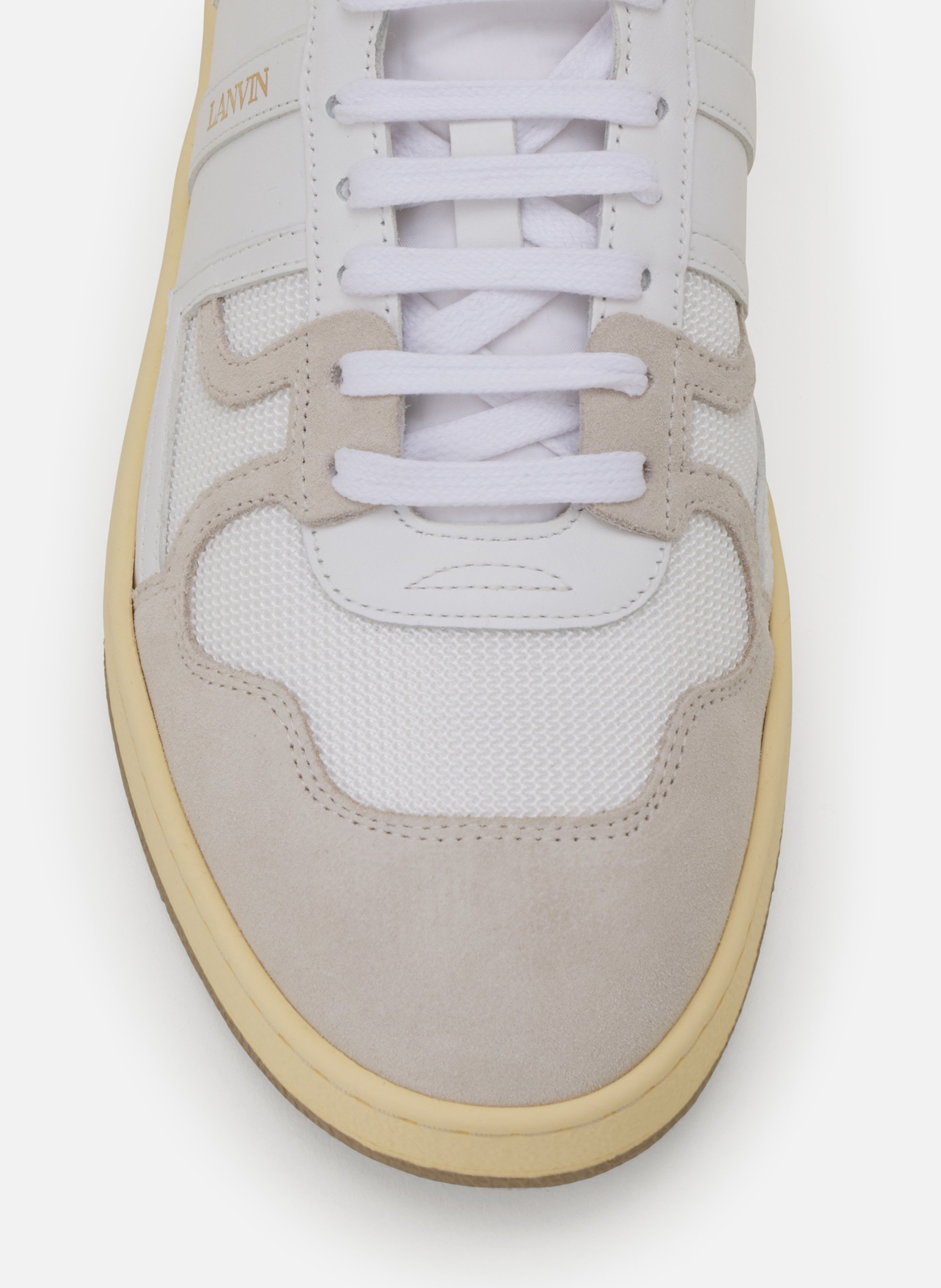 Sneakers clay en mesh LANVIN Blanc