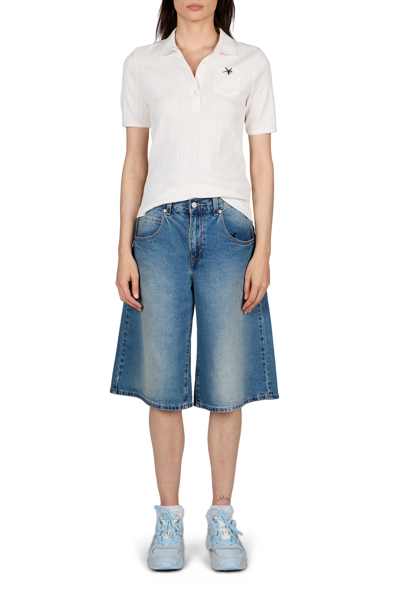 Short baggy in cotton denim LEVI'S Blue