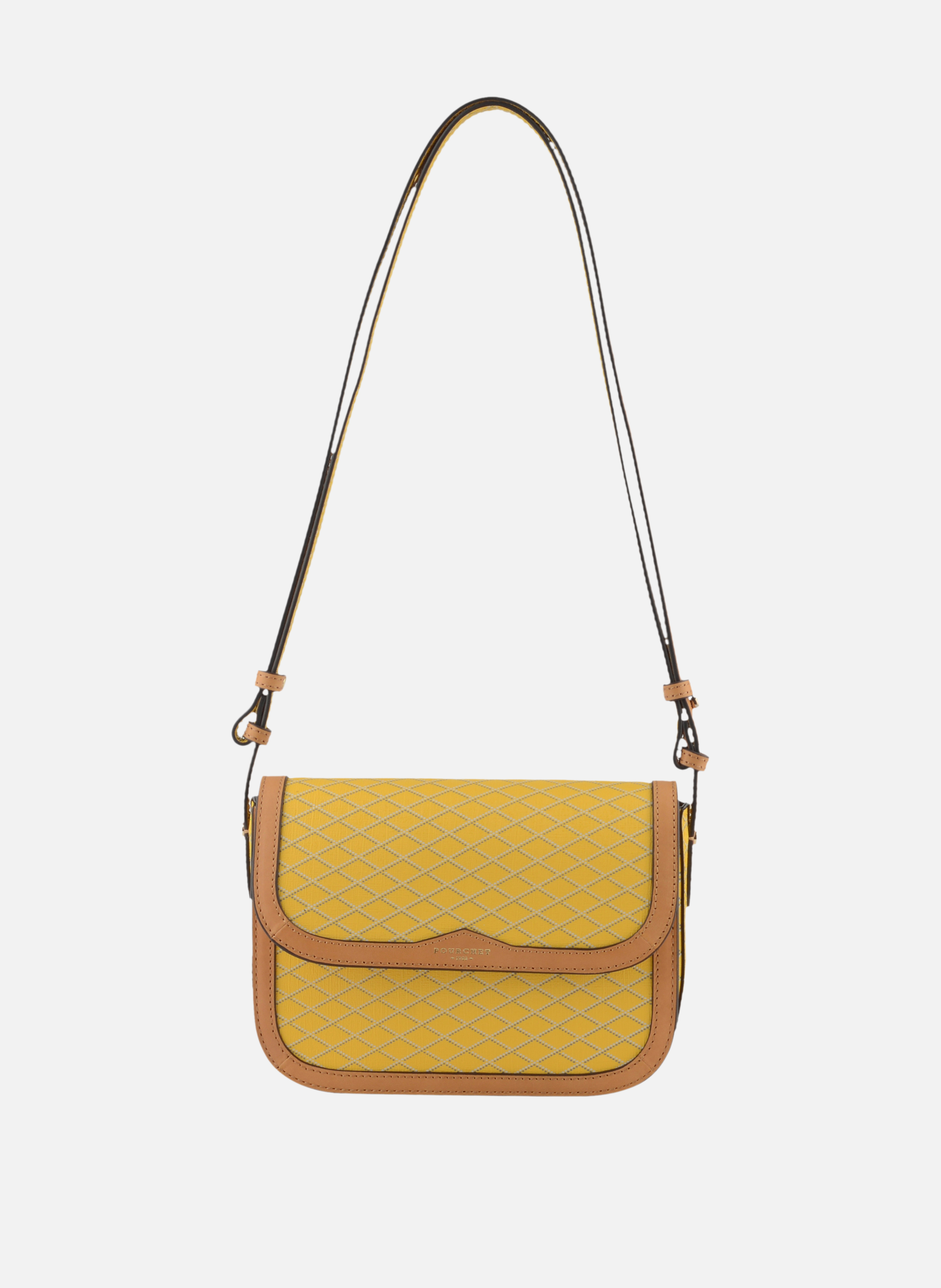 Waves | sac porté épaule POURCHET Jaune