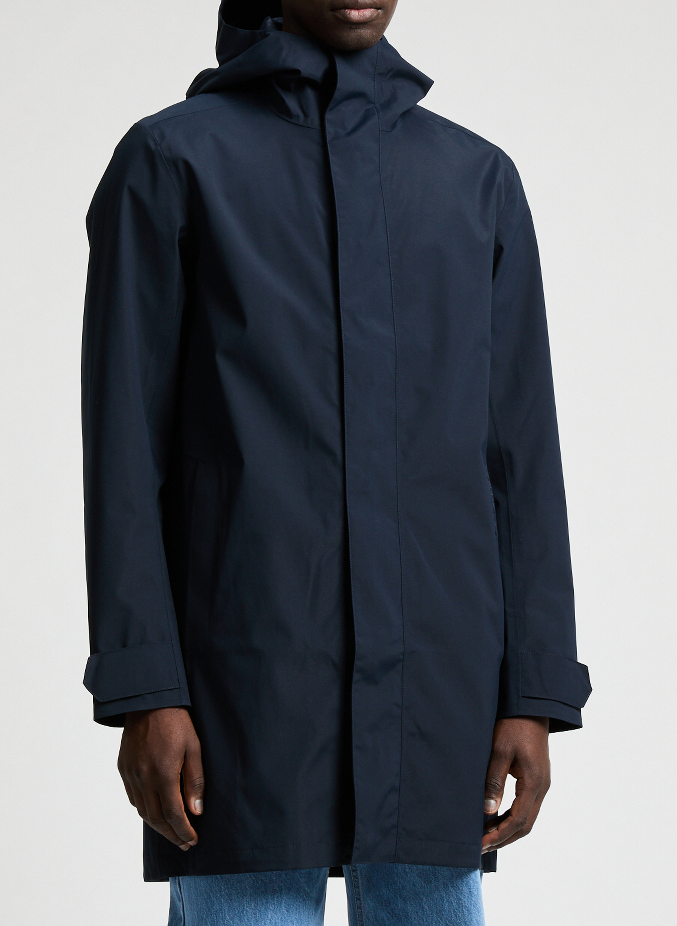 Parka longue à capuche DIDRIKSONS Bleu