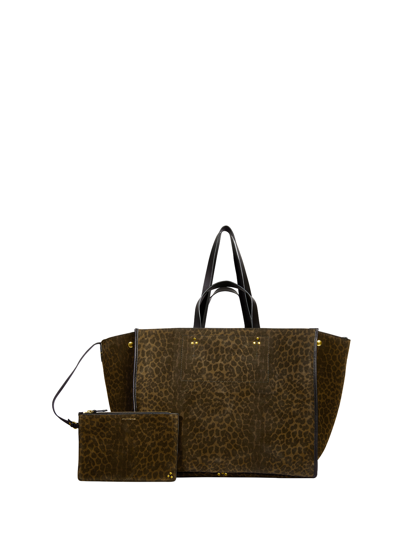 Ledertasche Leon Einkaufstasche JÉRÔME DREYFUSS Khaki