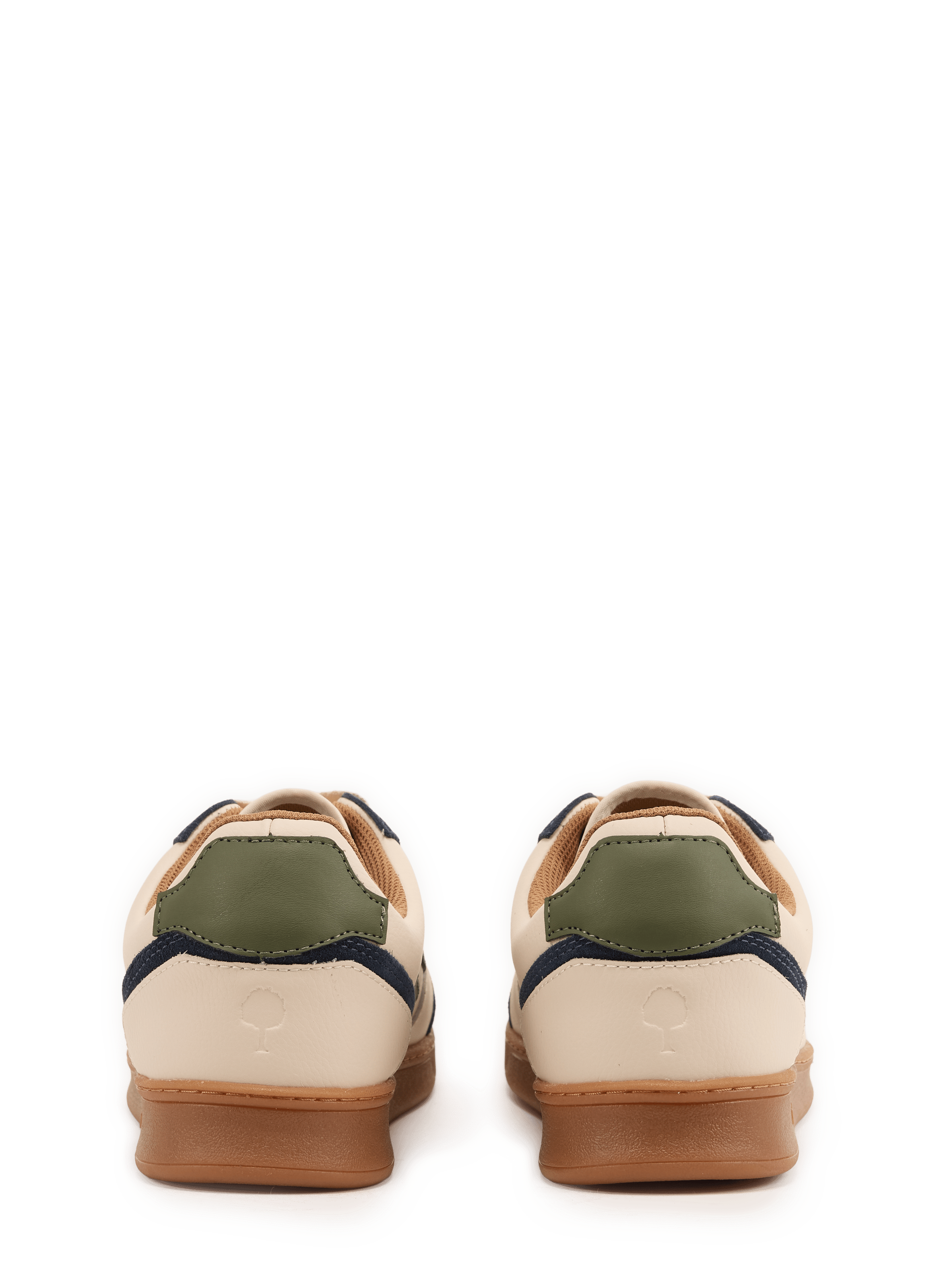 Sneakers Hazel in gemengd koeienleer FAGUO Beige