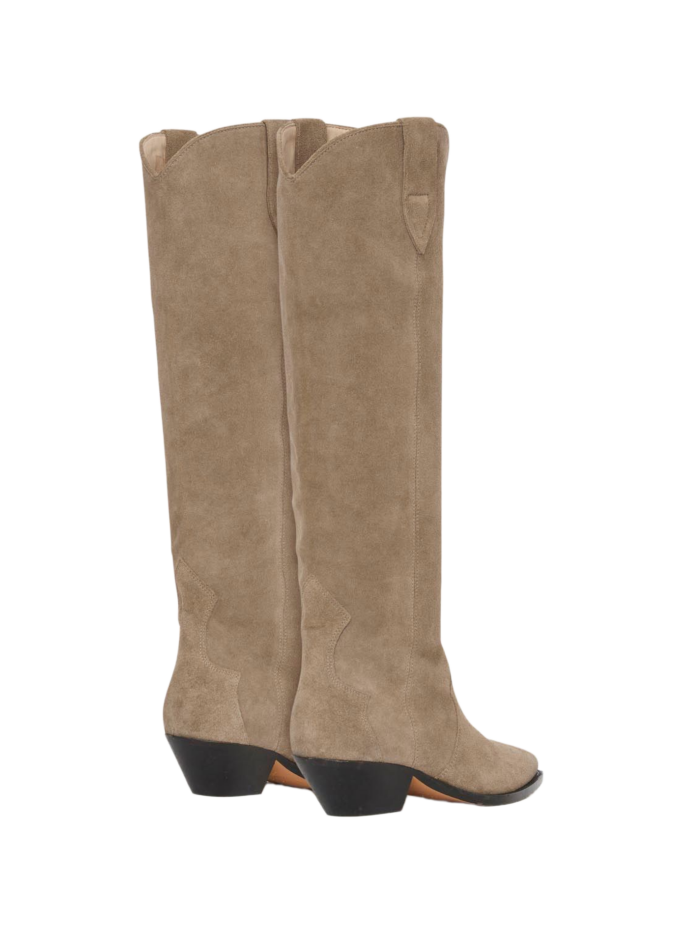 Cowboy laarzen Denvee van suède leer ISABEL MARANT Bruin