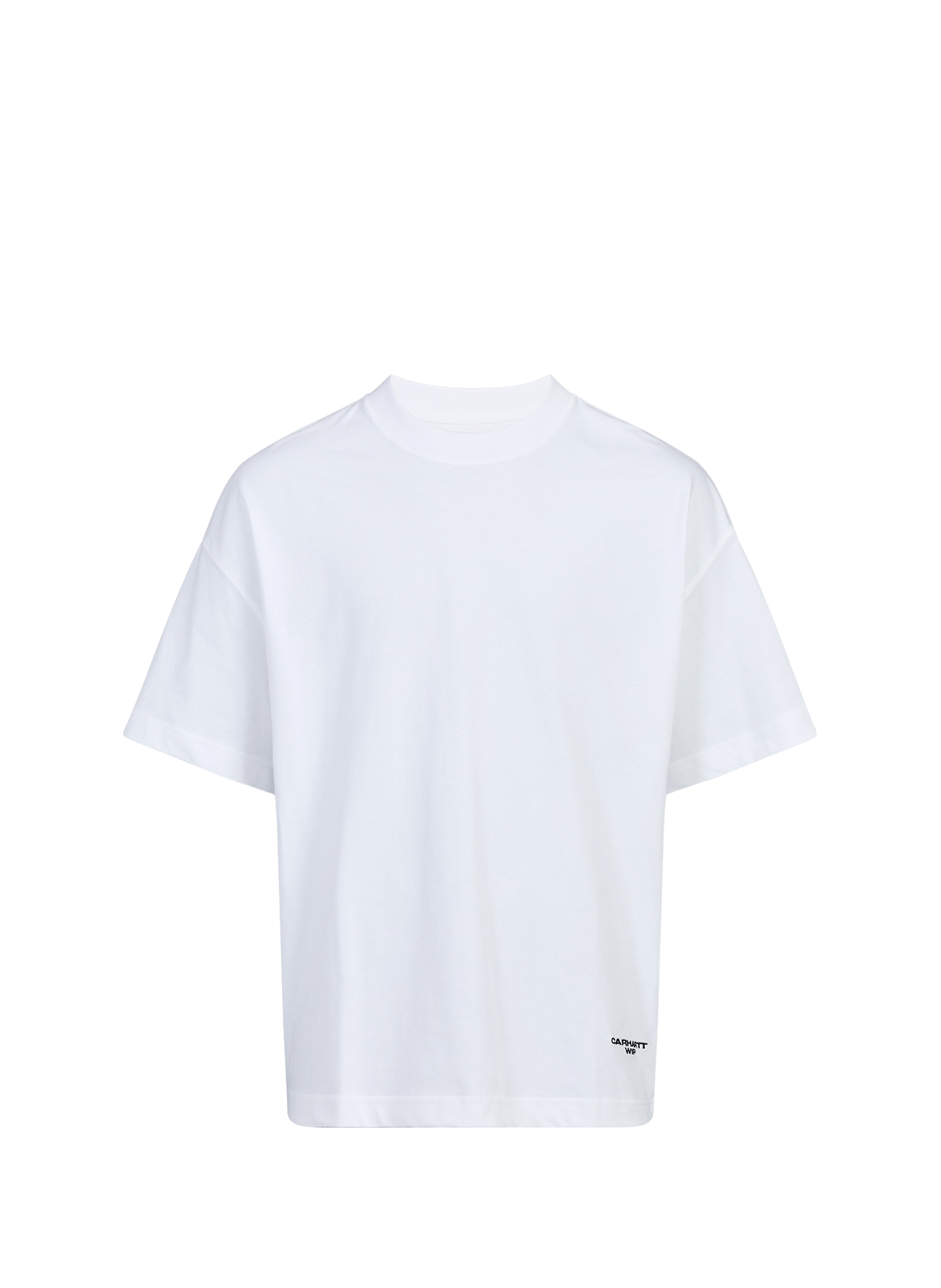 Gerader Baumwoll-T-Shirt CARHARTT WIP Weiss
