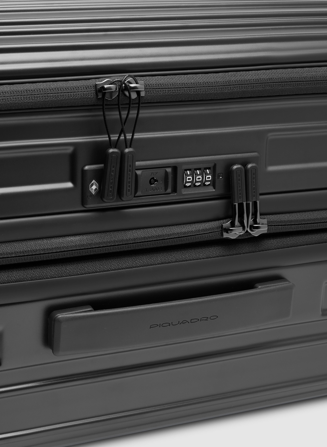 Grande valise à 4 roues extensible PIQUADRO Noir