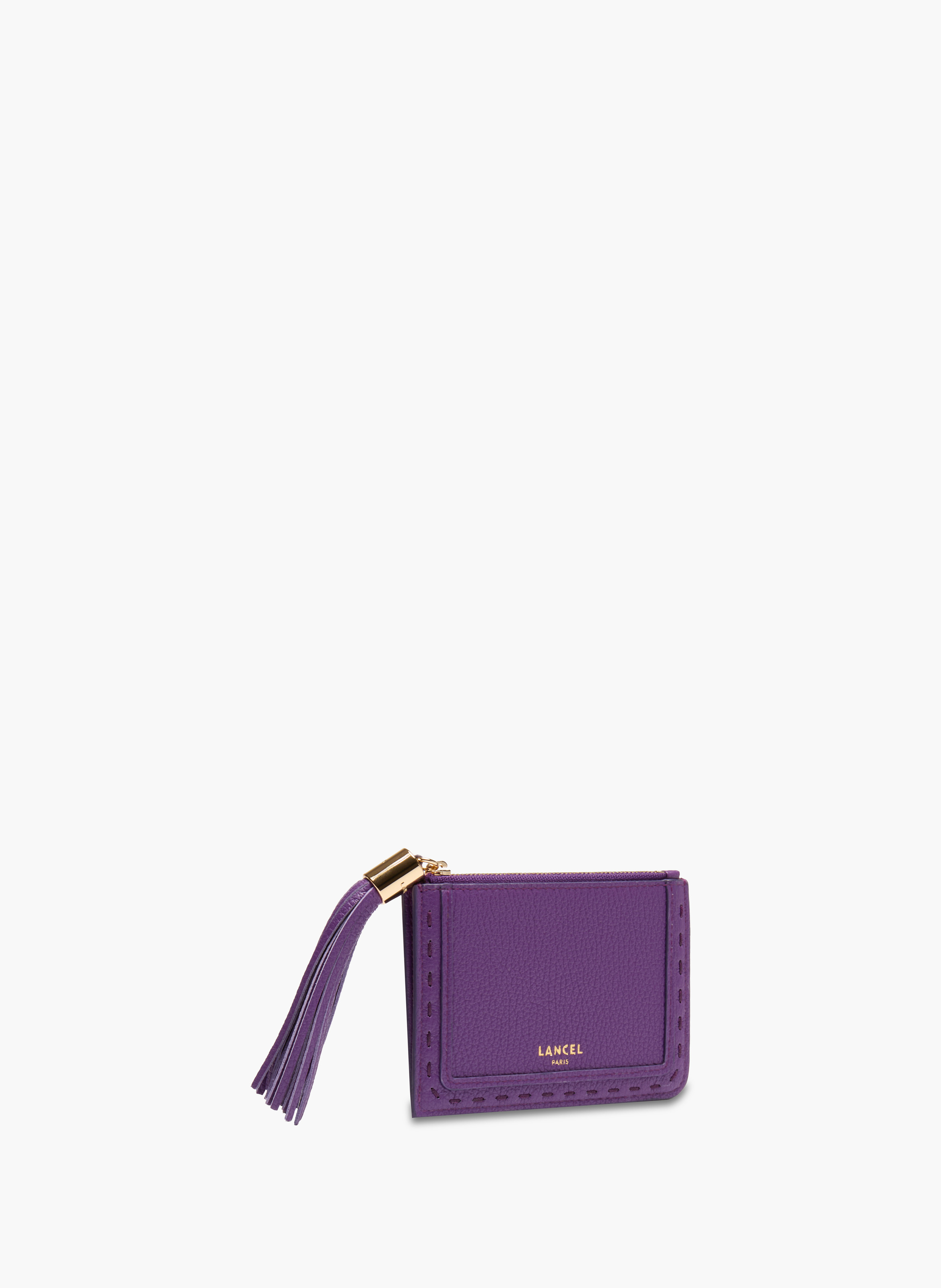 Porte-cartes premier flirt de lancel en cuir LANCEL Violet
