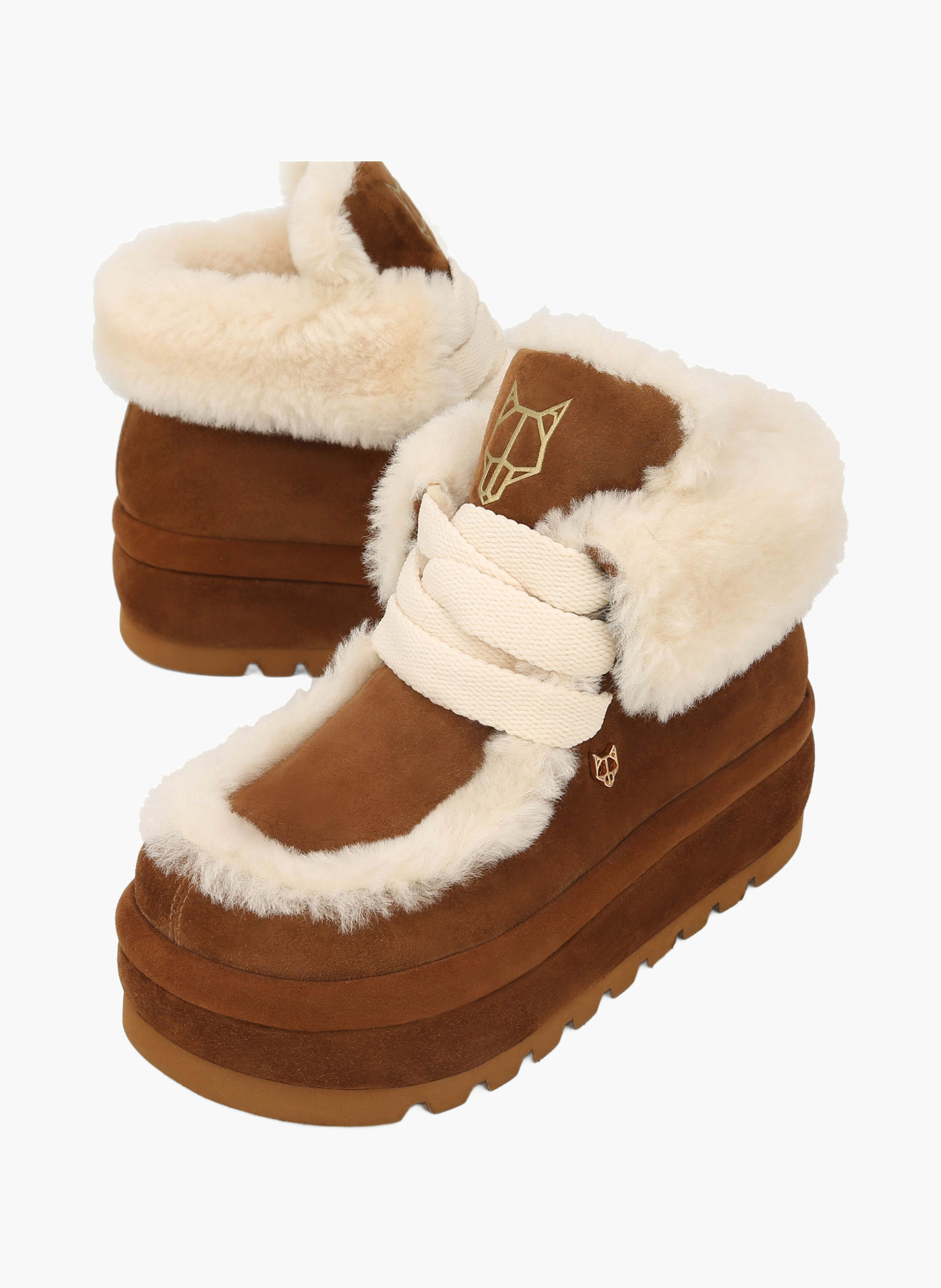 Bottes bambi NAKED WOLFE Marron