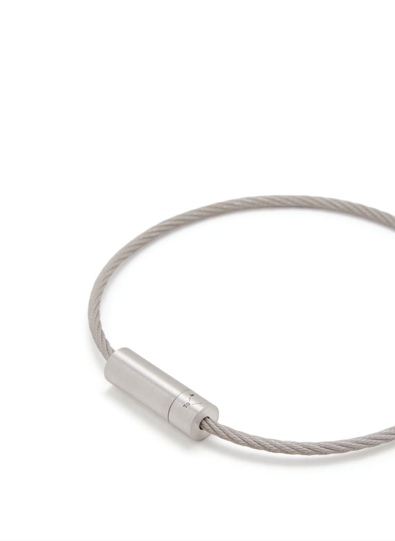 Bracelet câble 7g en argent brossé | Argent by LE GRAMME Bracelet câble 7g en argent brossé Argent