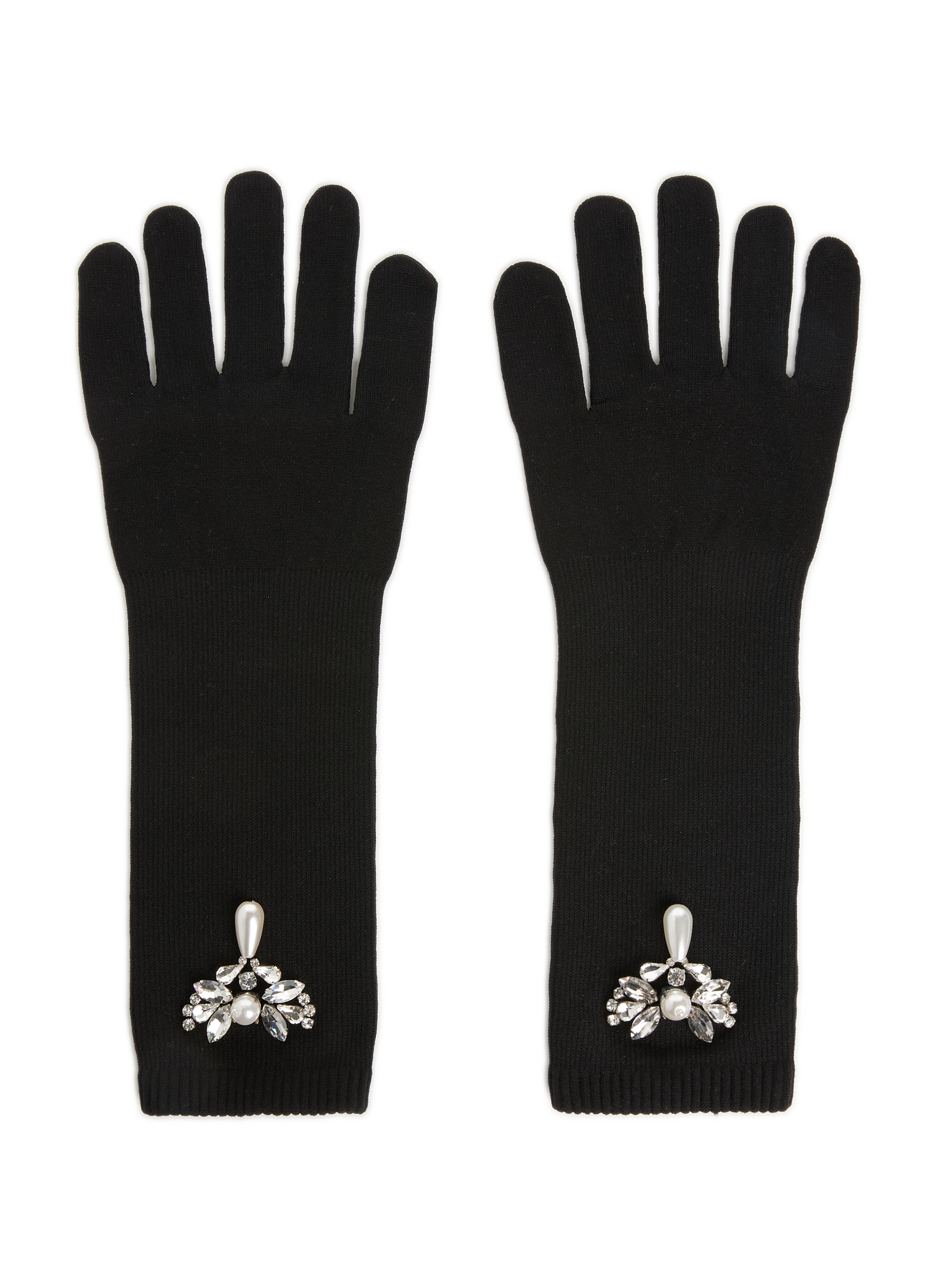 Gants avec bijoux