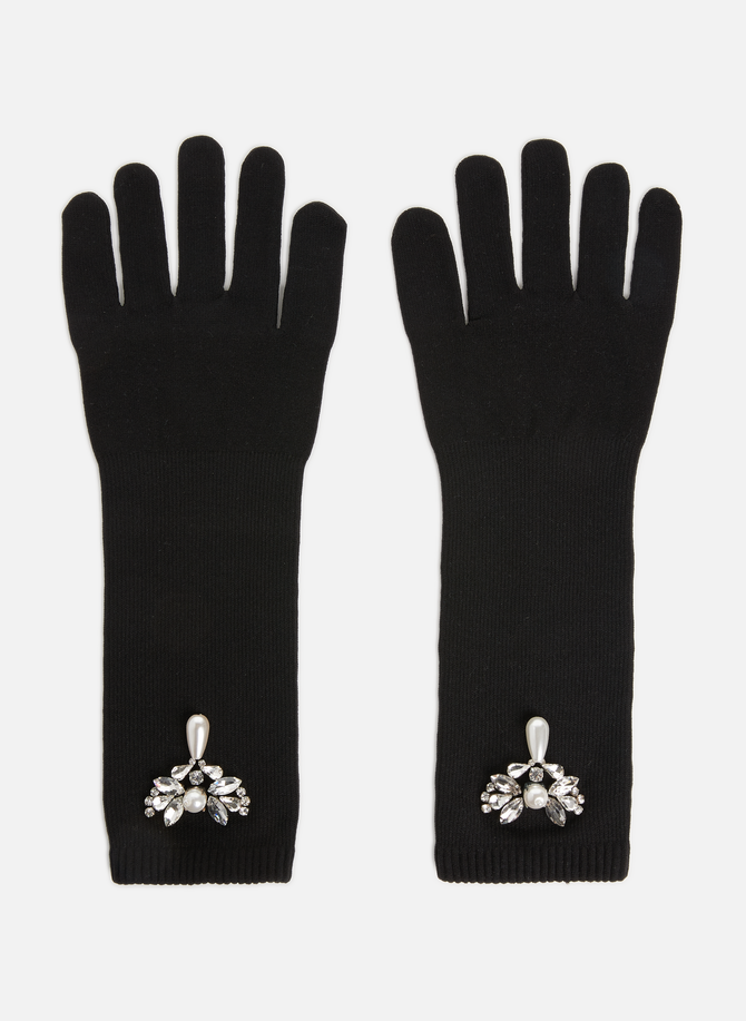 Gloves with jewel details SIMONE ROCHA