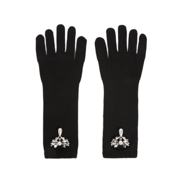 Gants avec bijoux