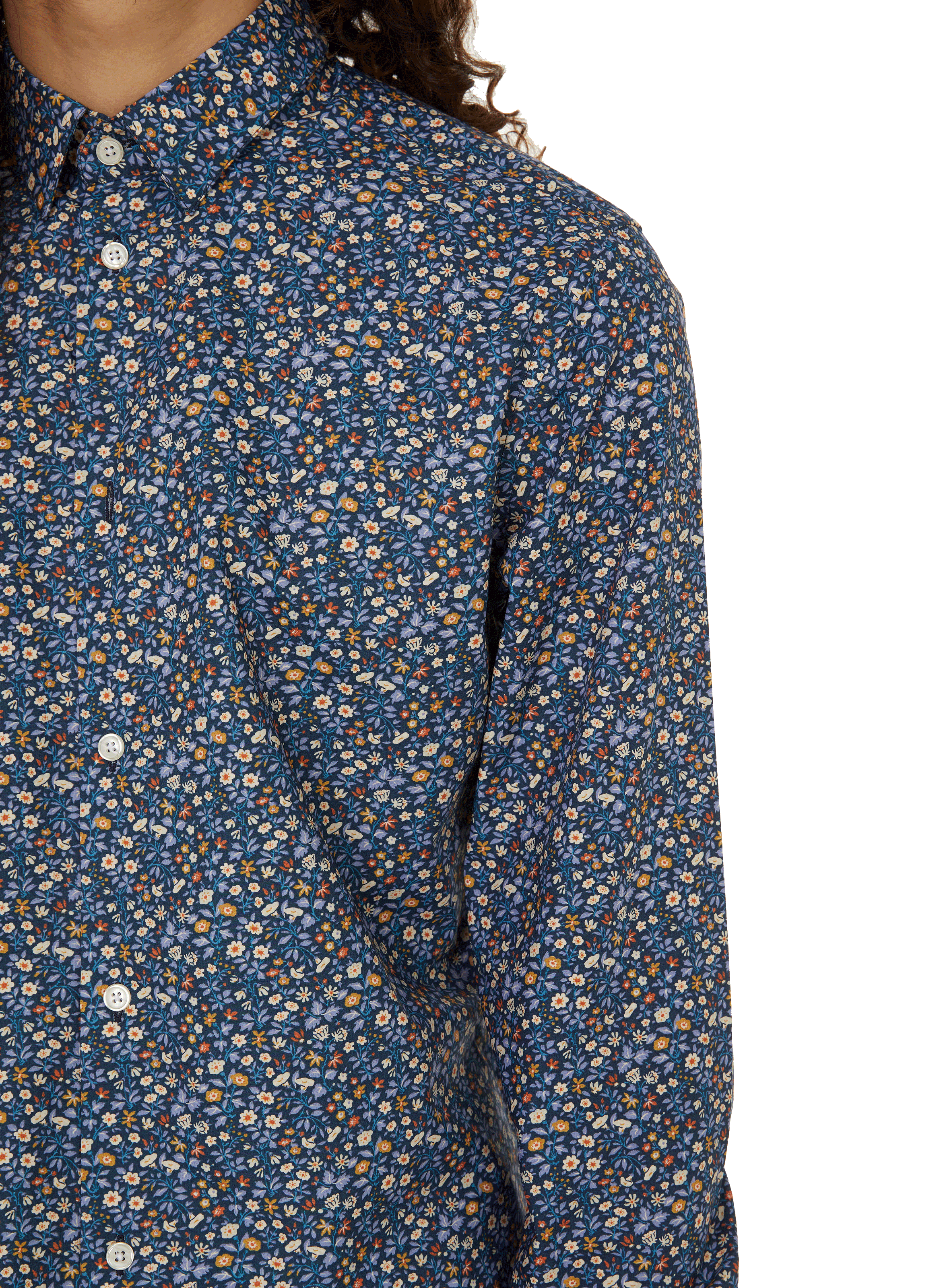 Chemise imprimée en coton  AU PRINTEMPS PARIS Multicolore