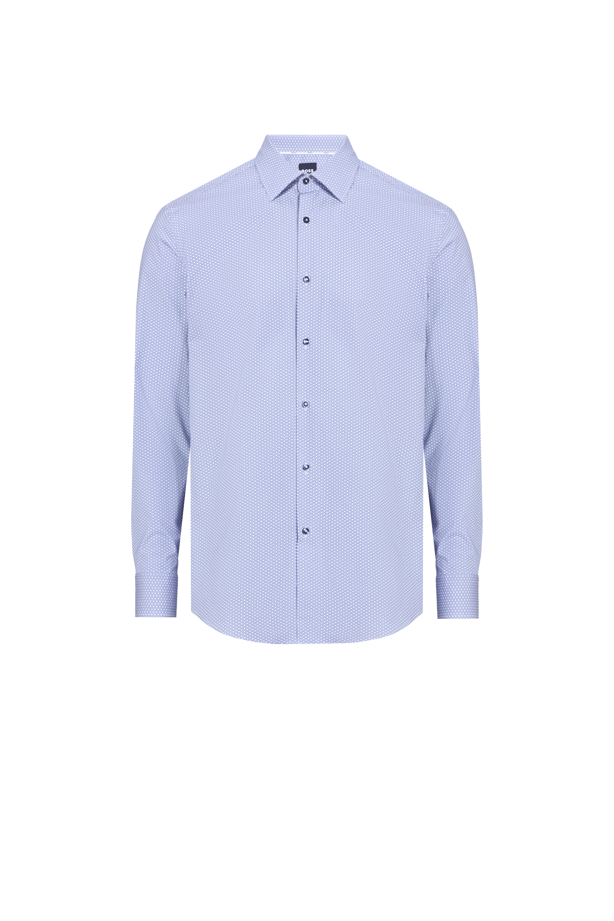 BOSS Printed Slim Fit Shirt Multicolour