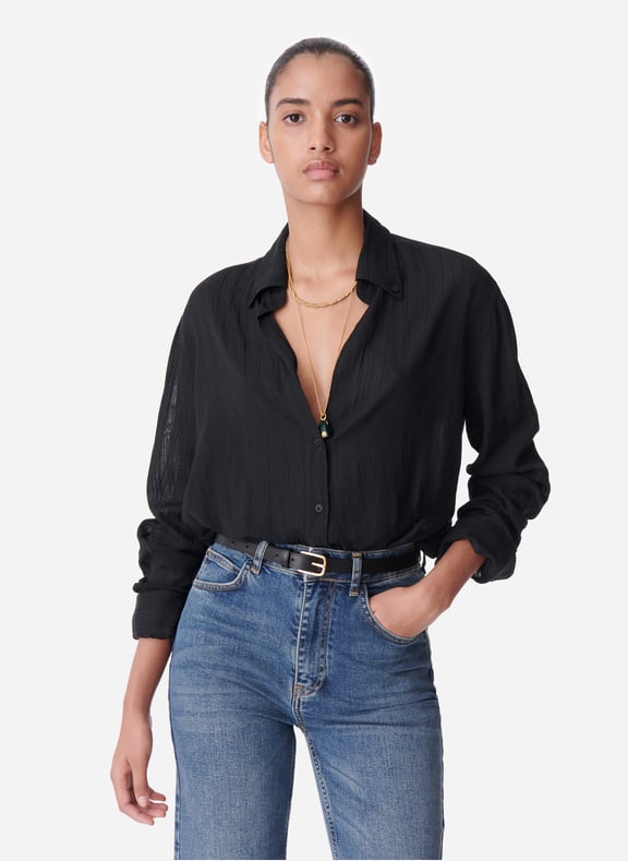 Chemise druyat Noir by VANESSA BRUNO VANESSA BRUNO Chemise druyat Noir