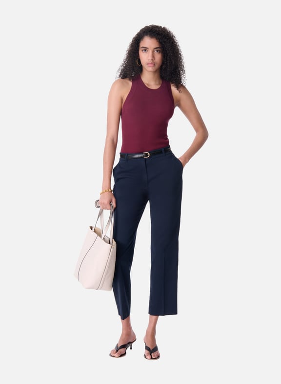 Pantalon dandy Bleu by VANESSA BRUNO VANESSA BRUNO Pantalon dandy Bleu