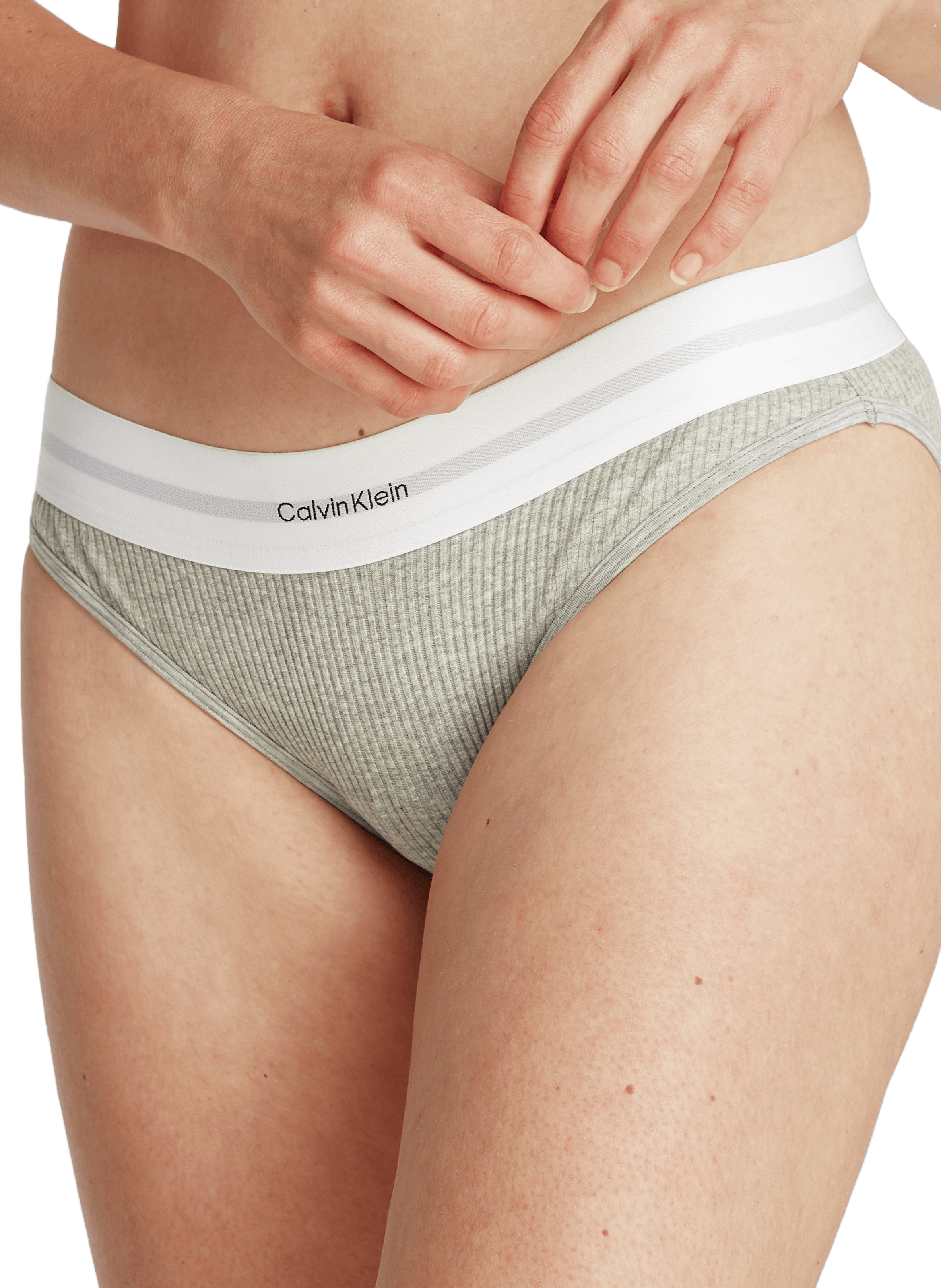 Logo briefs CALVIN KLEIN Grey