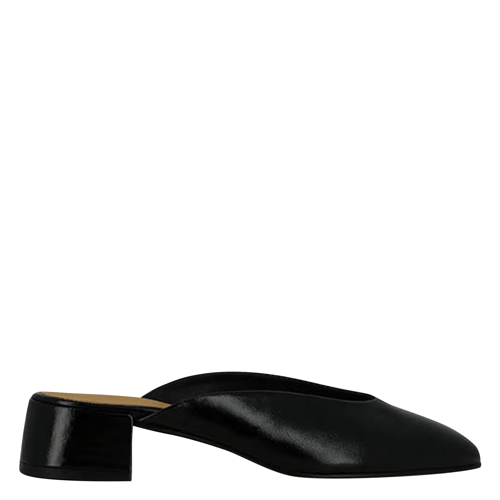 Mules en cuir nine JONAK Noir