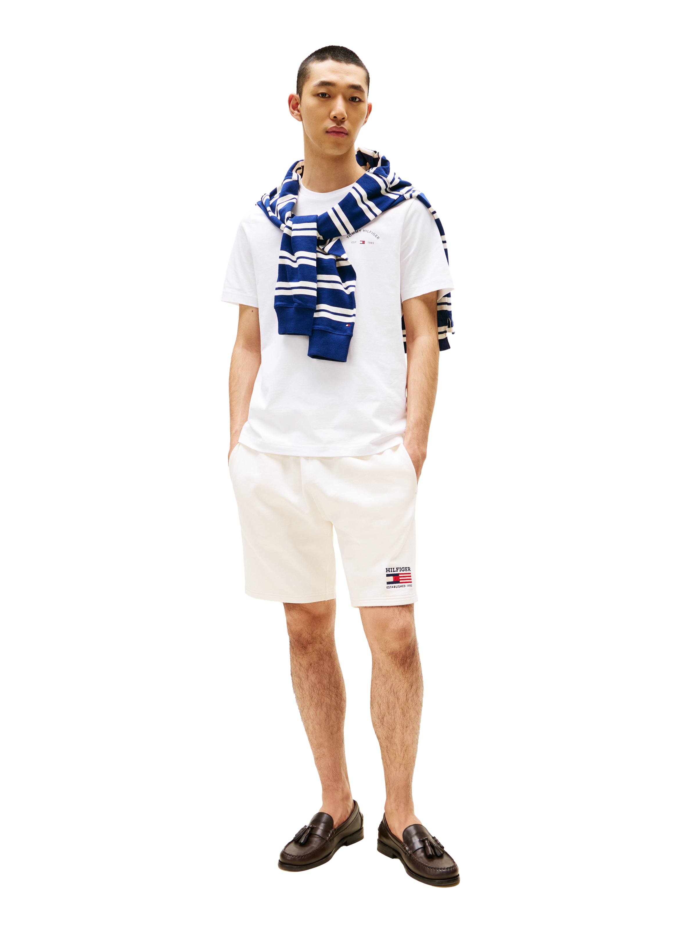 Classic Cotton T-Shirt TOMMY HILFIGER White