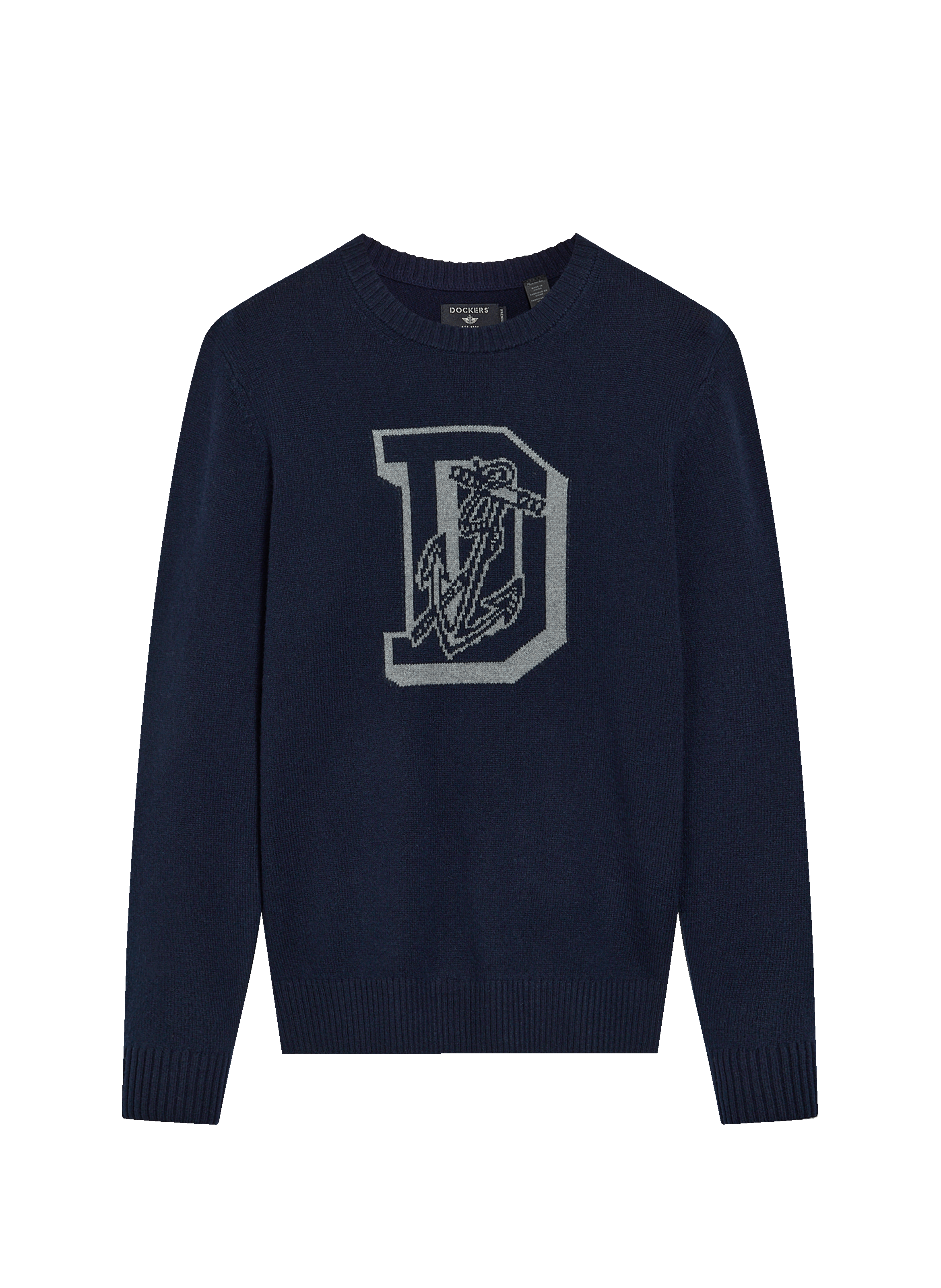 Pull à motif  DOCKERS Bleu