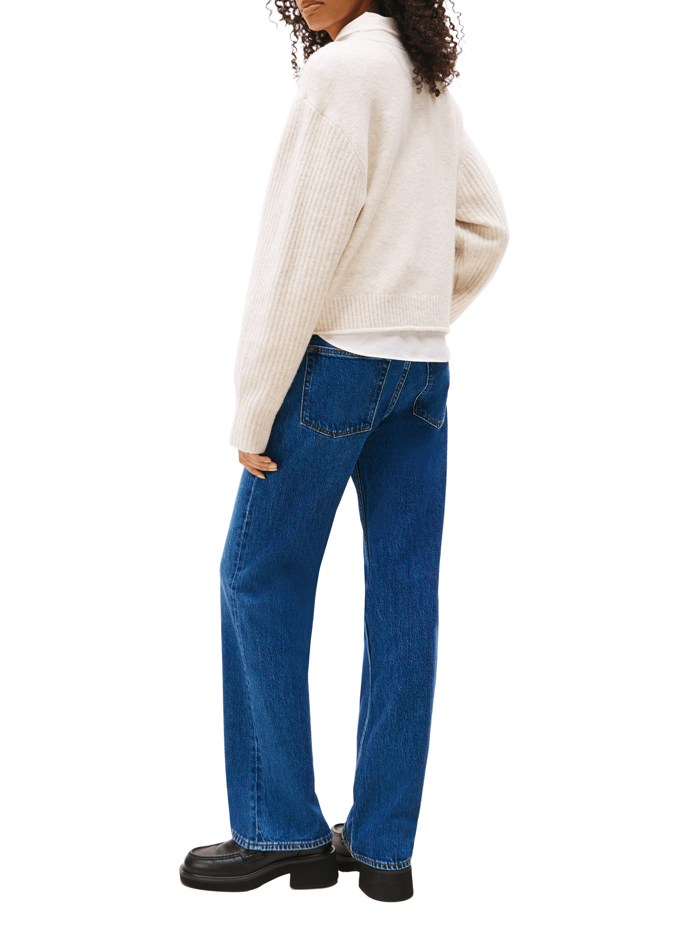 Pull à logo TOMMY HILFIGER Blanc