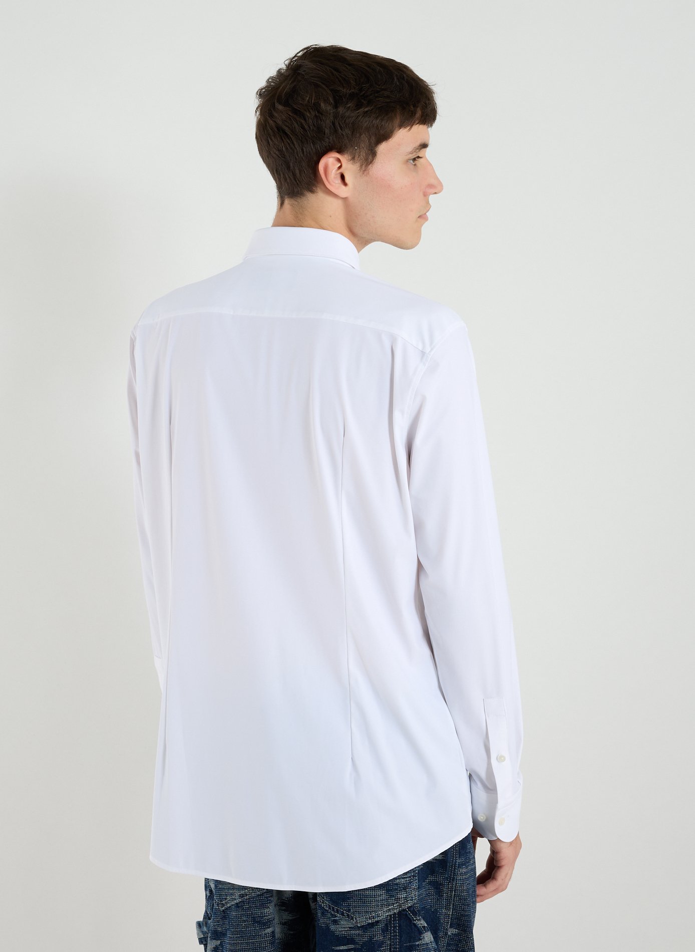 Chemise unie BOSS Blanc