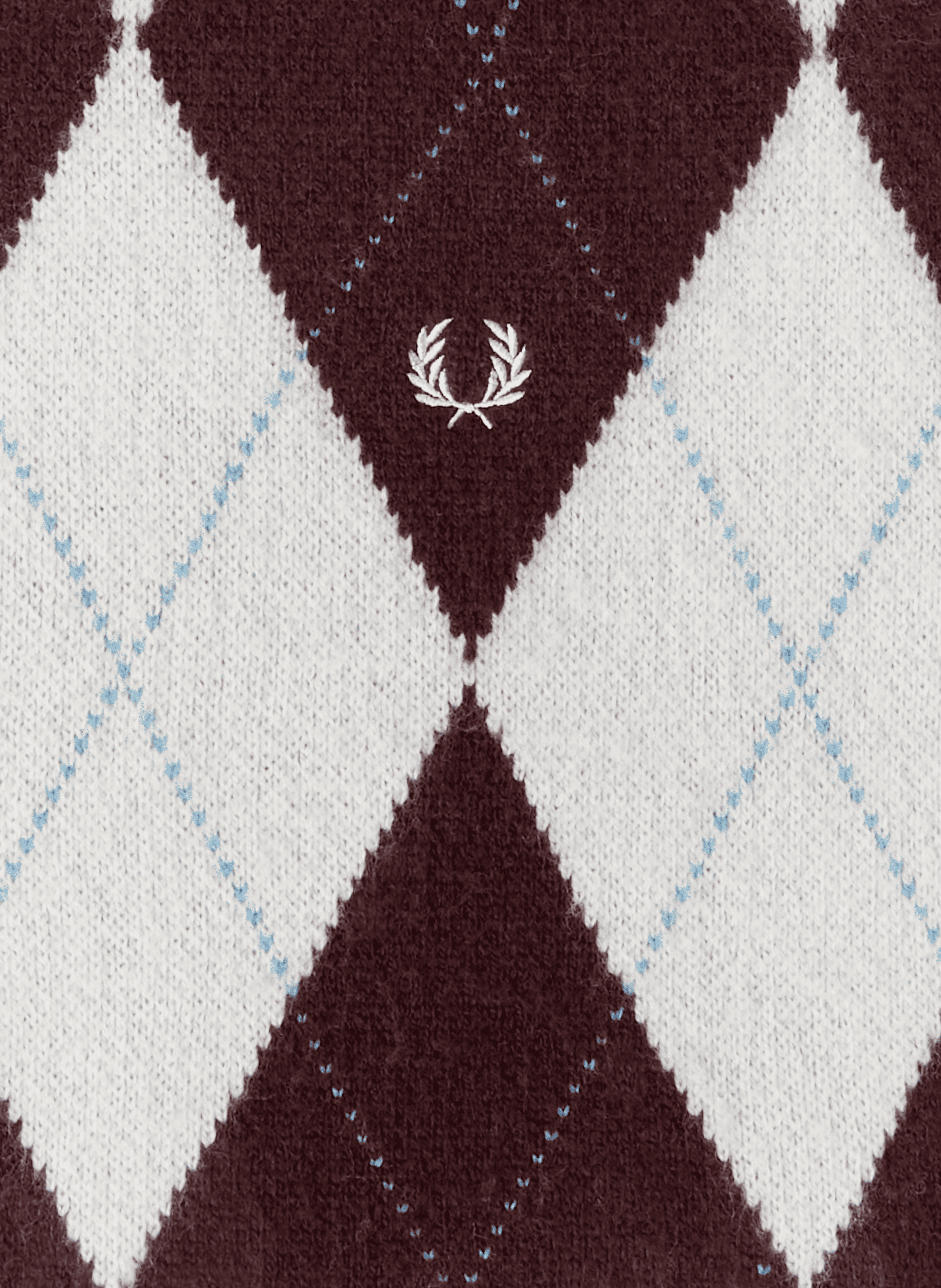 Echarpe en laine FRED PERRY Beige