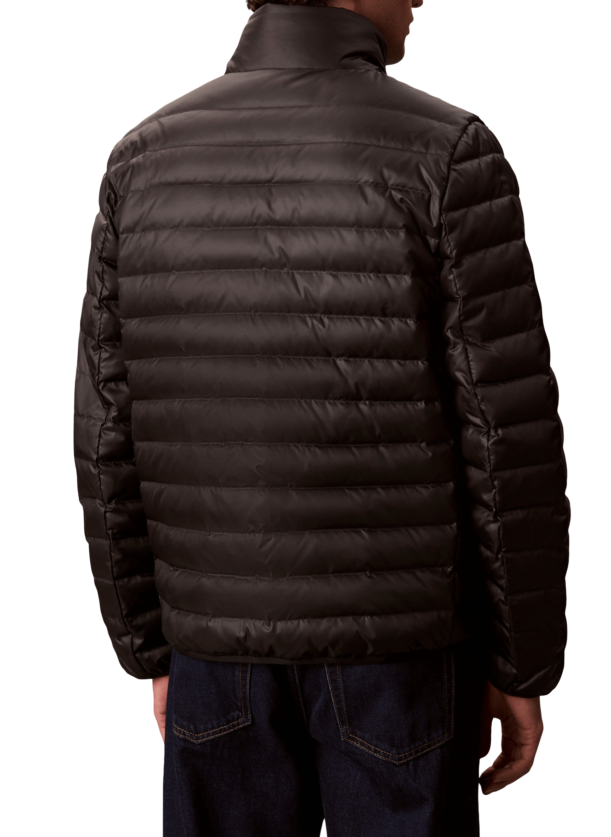 Quilted high-neck jacket CALVIN KLEIN Black