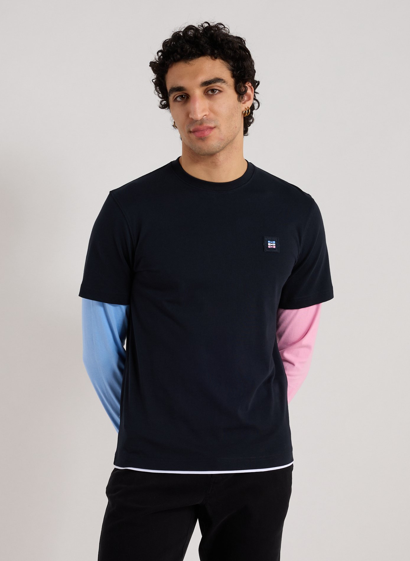 EDEN PARK Classic Cotton T-Shirt Pink