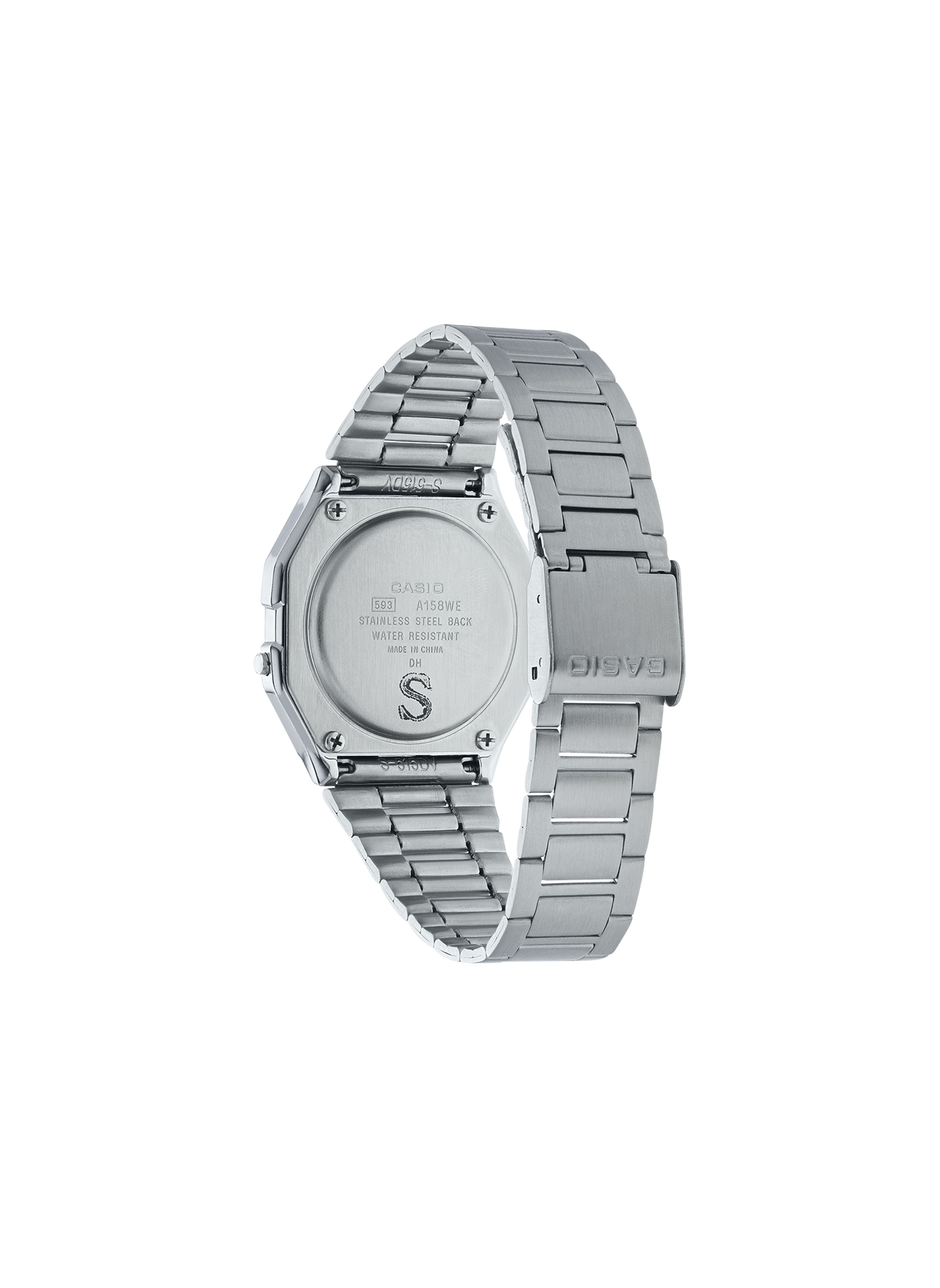 Montre quartz en acier CASIO Noir