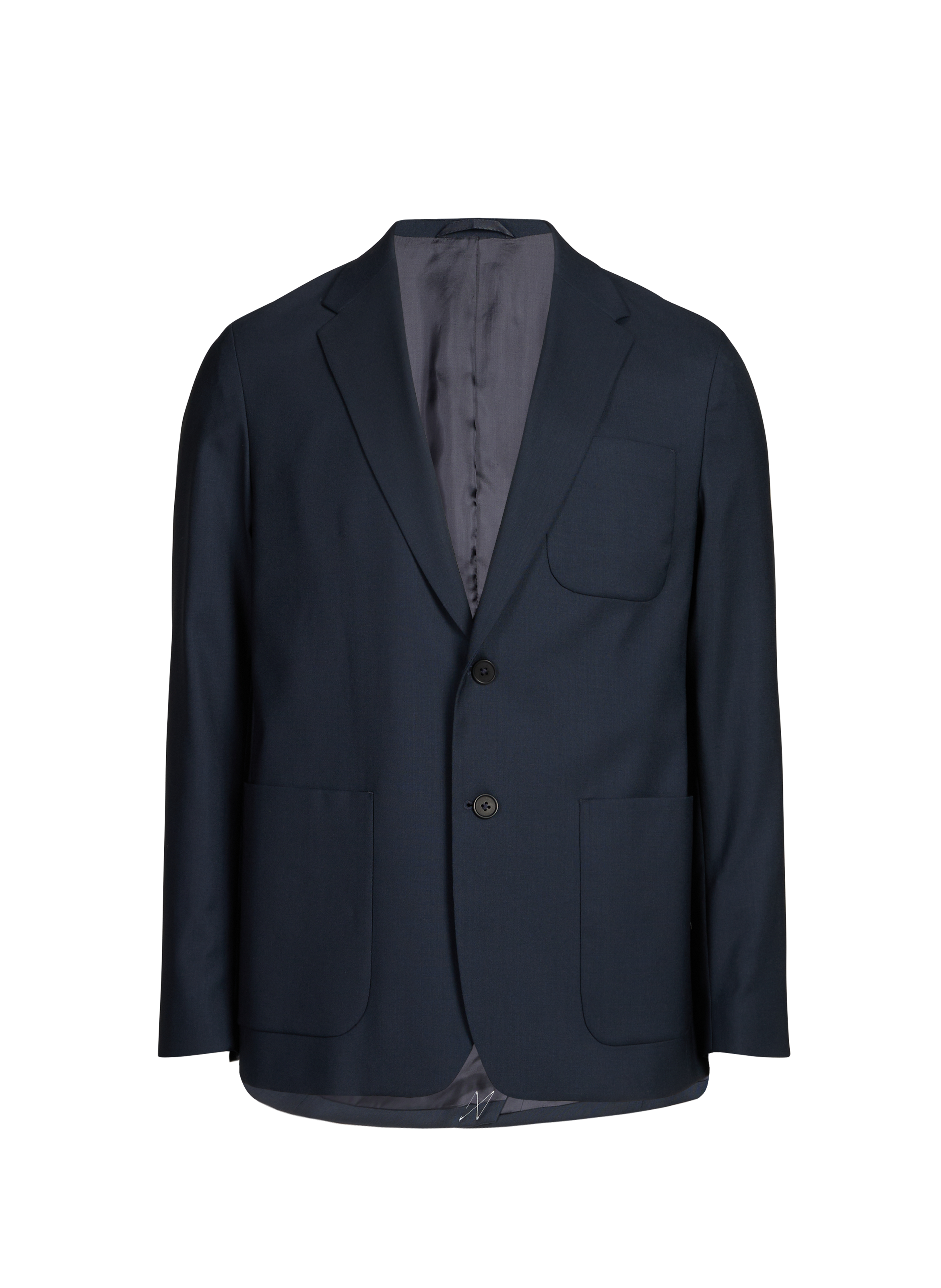 Veste de costume Hack V en laine vierge SAISON 1865 Bleu