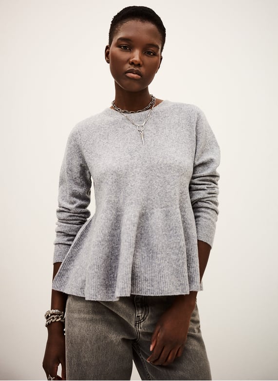 Pull col rond mélange kid mohair - Cyrillus | Galeries Lafayette Pull col rond mélange kid mohair - Cyrillus | Galeries Lafayette