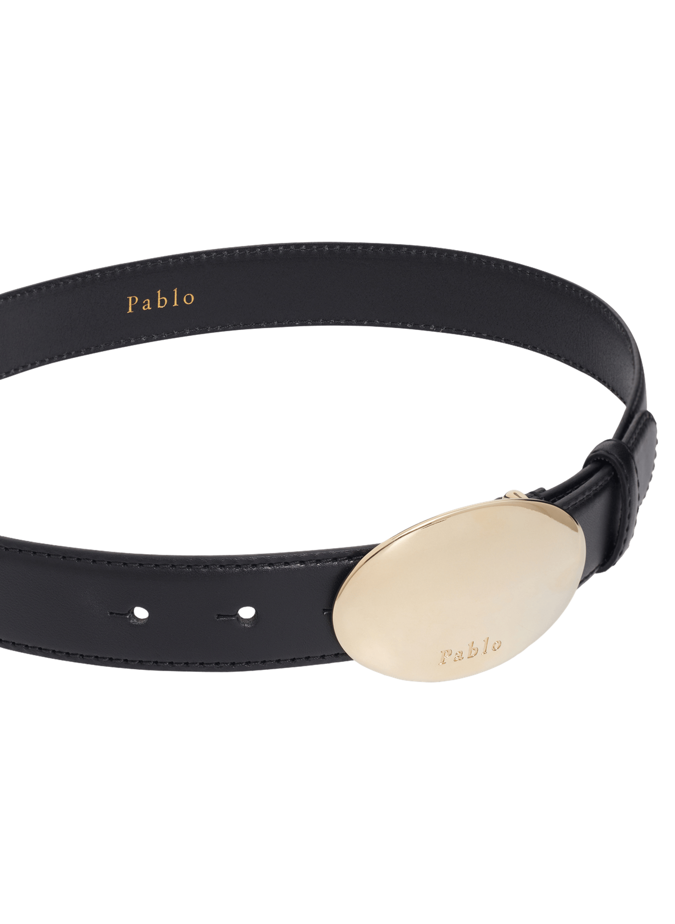 Ceinture en cuir - beth PABLO Noir