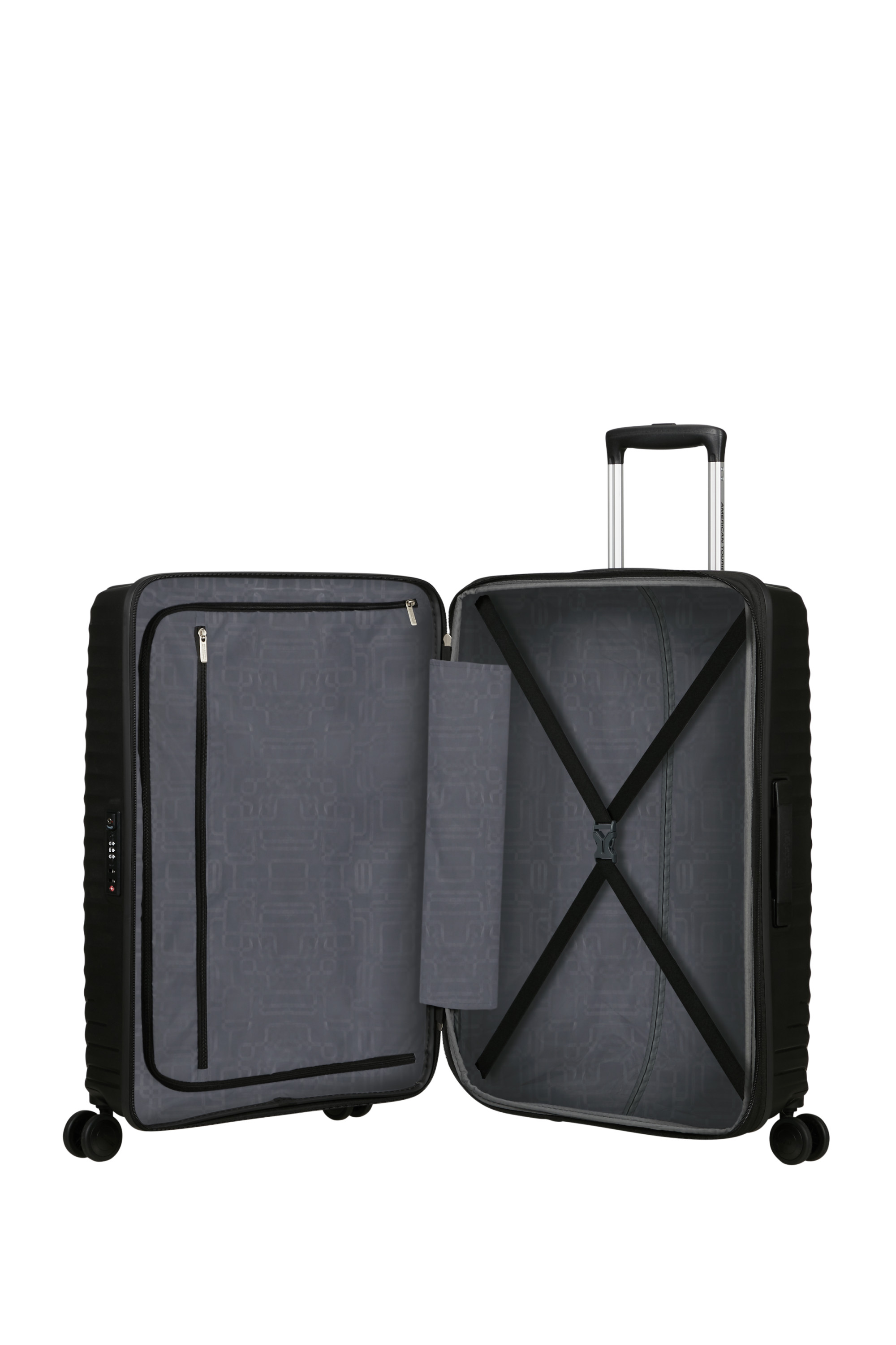 Diablast valise 4 roues taille m AMERICAN TOURISTER Noir