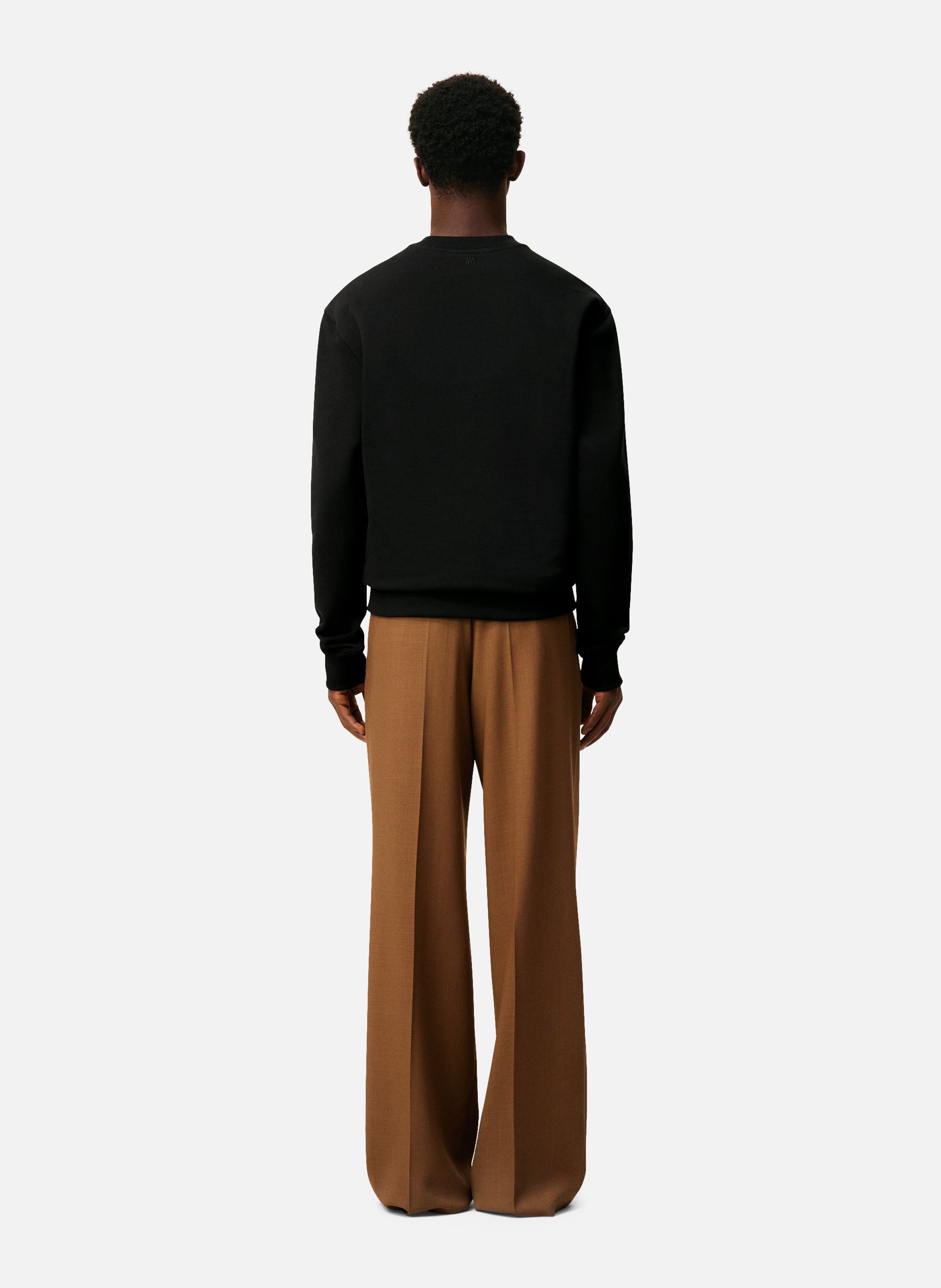 Sweatshirt Ami de Coeur Rouge unisexe AMI PARIS Noir