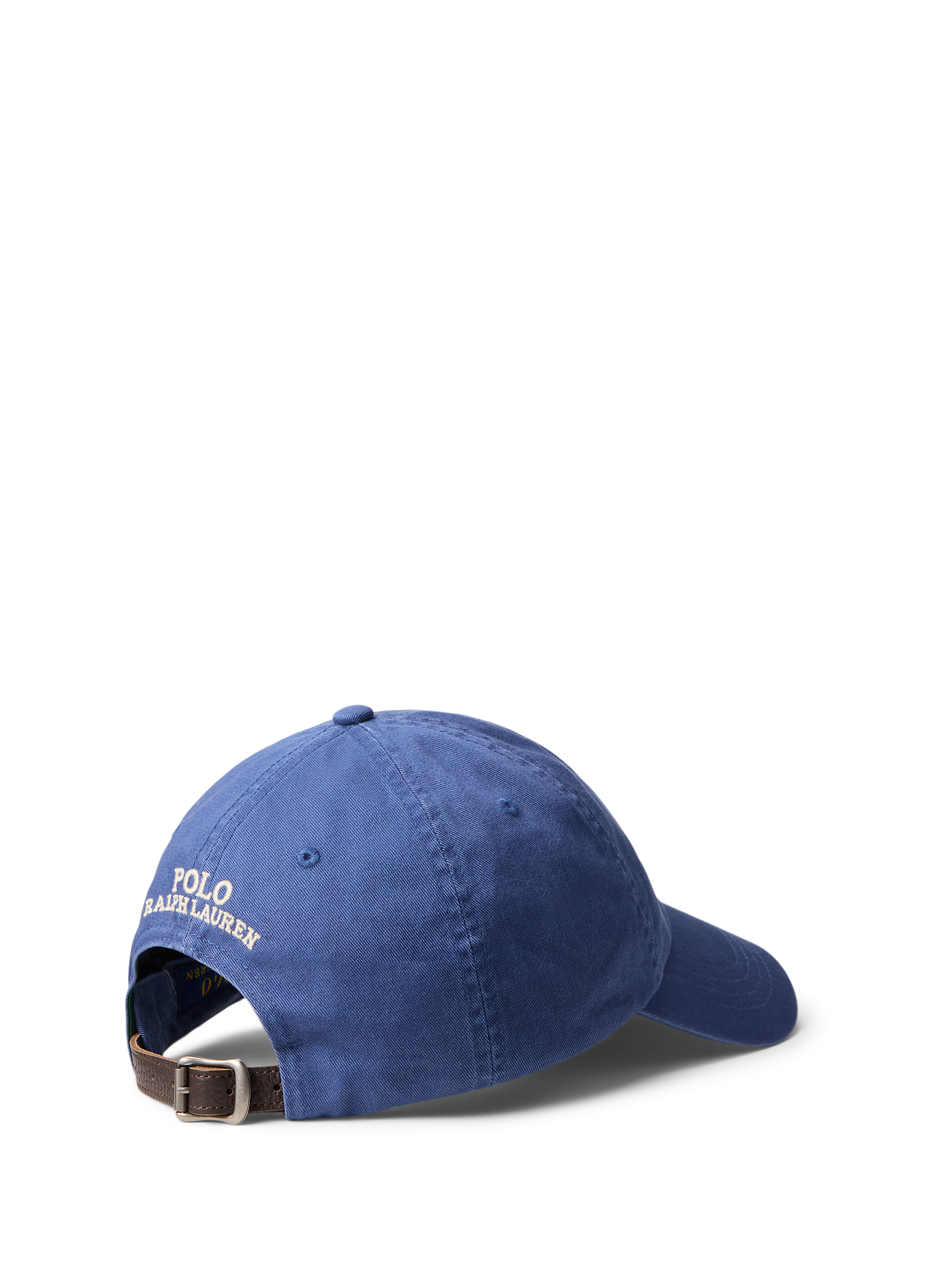 Embroidered cotton baseball cap POLO RALPH LAUREN Blue