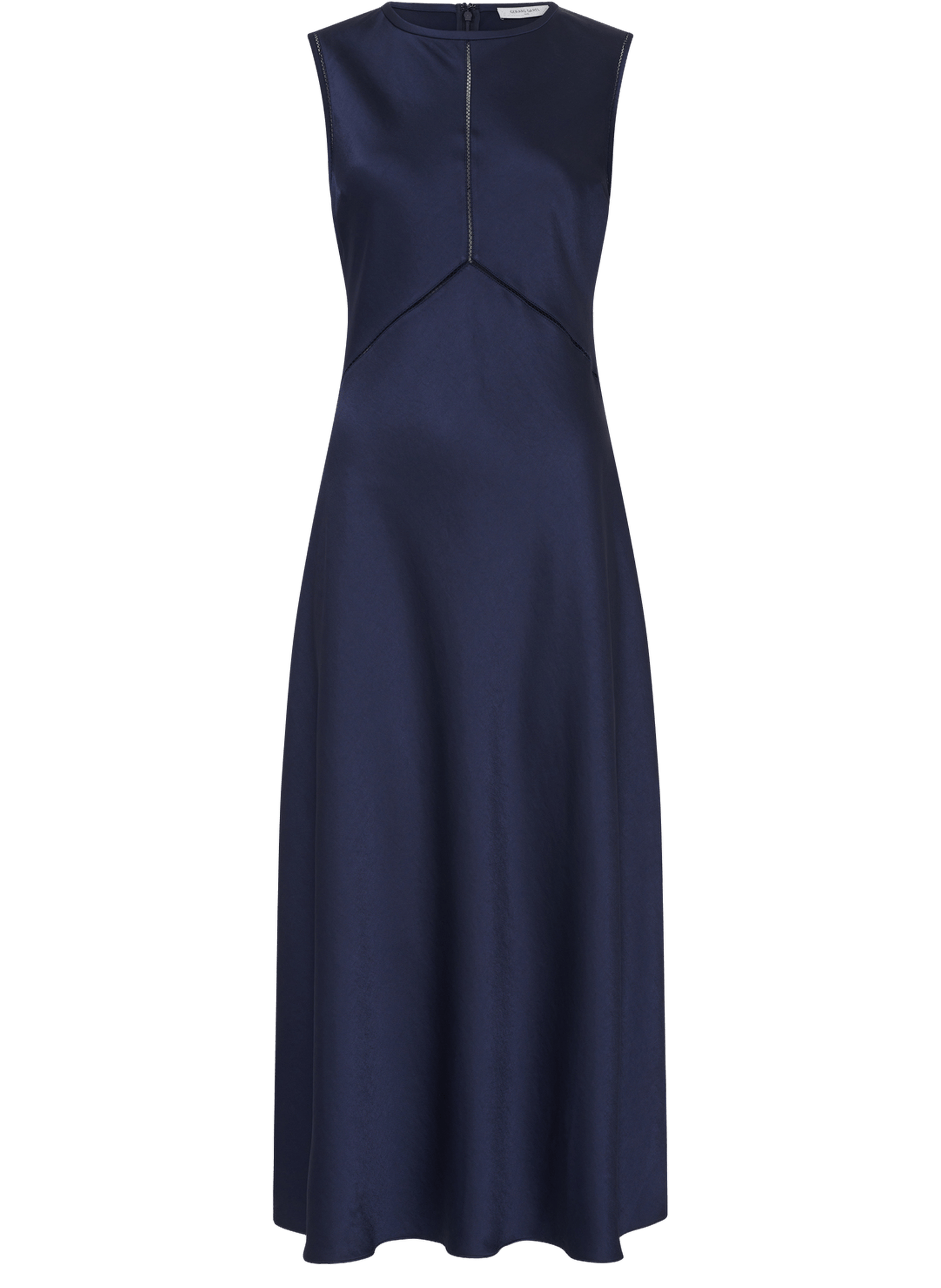 Robe longue en satin - raida GERARD DAREL Bleu