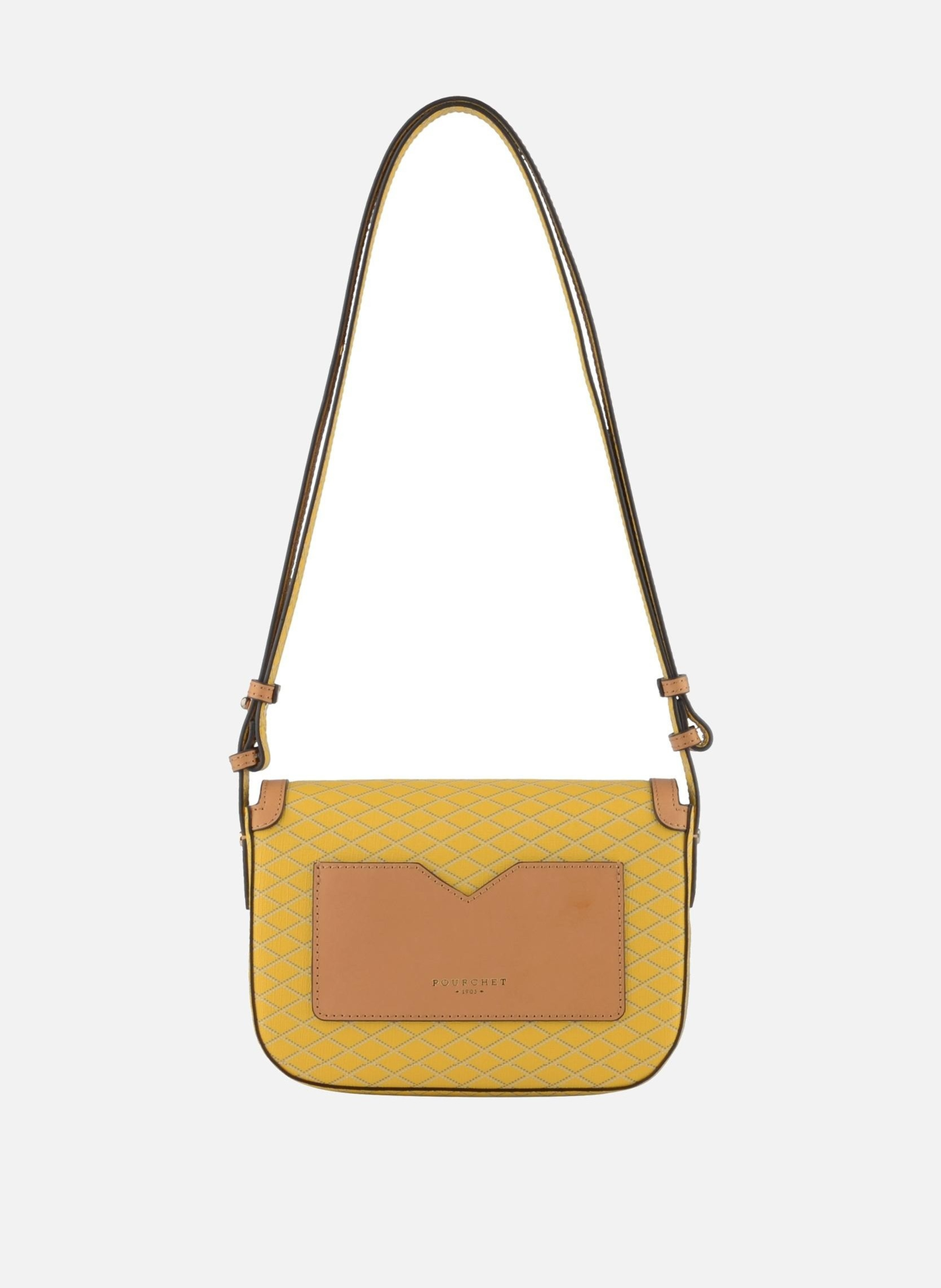 Waves | sac porté épaule POURCHET Jaune