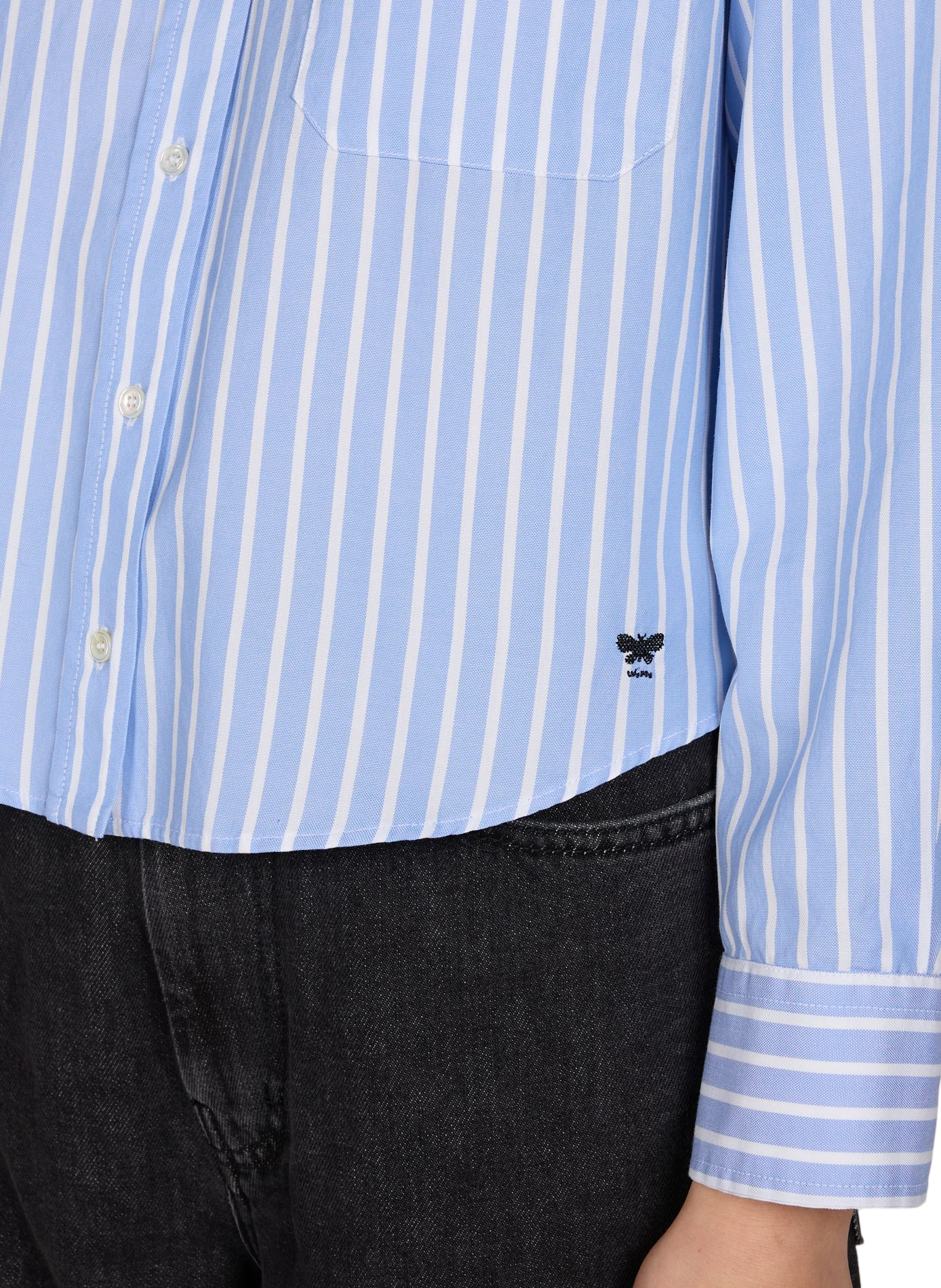 Linen shirt MAX MARA WEEK END Blue