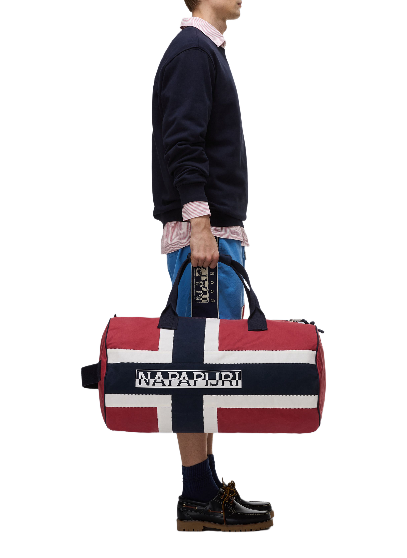 Sac polochon Moore en coton NAPAPIJRI Multicolore