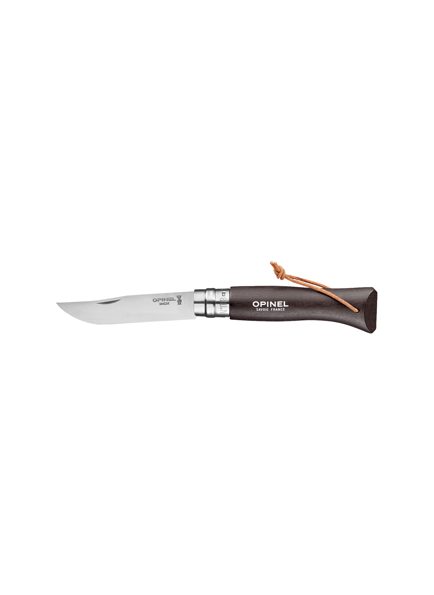 Couteau Baroudeur en acier inoxydable OPINEL Marron