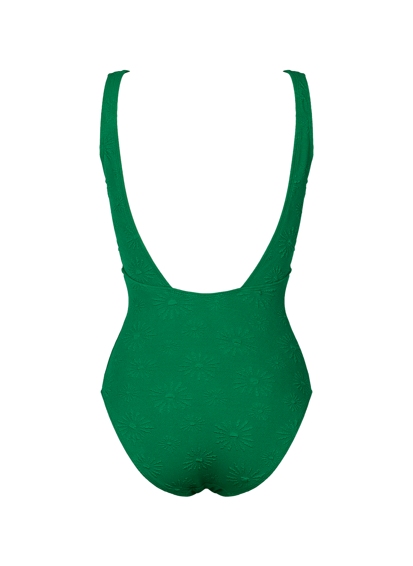 Domitille one-piece swimsuit CALIPIGE Green